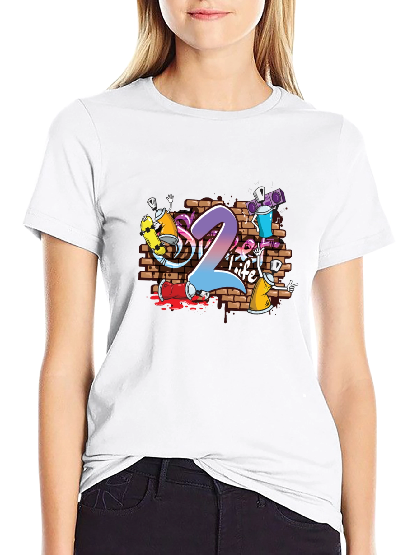 Graffiti Life T-Shirt - Urban Style