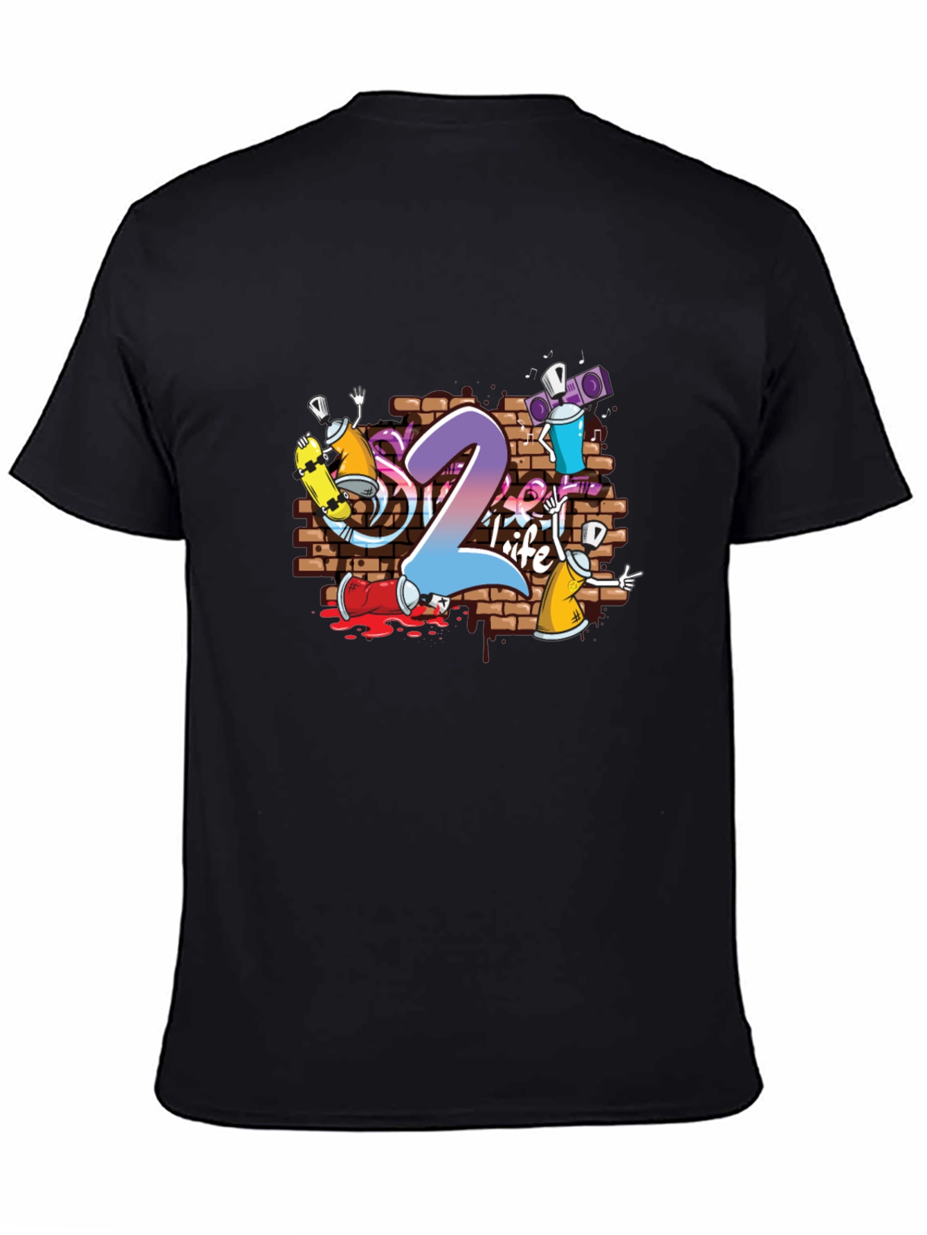 Graffiti Life T-Shirt - Urban Style