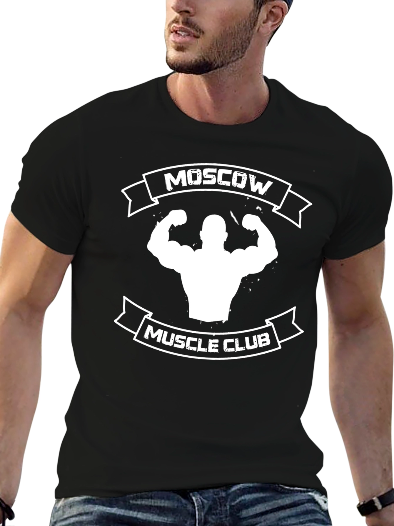 Moscow Muscle Club Graphic T-Shirt