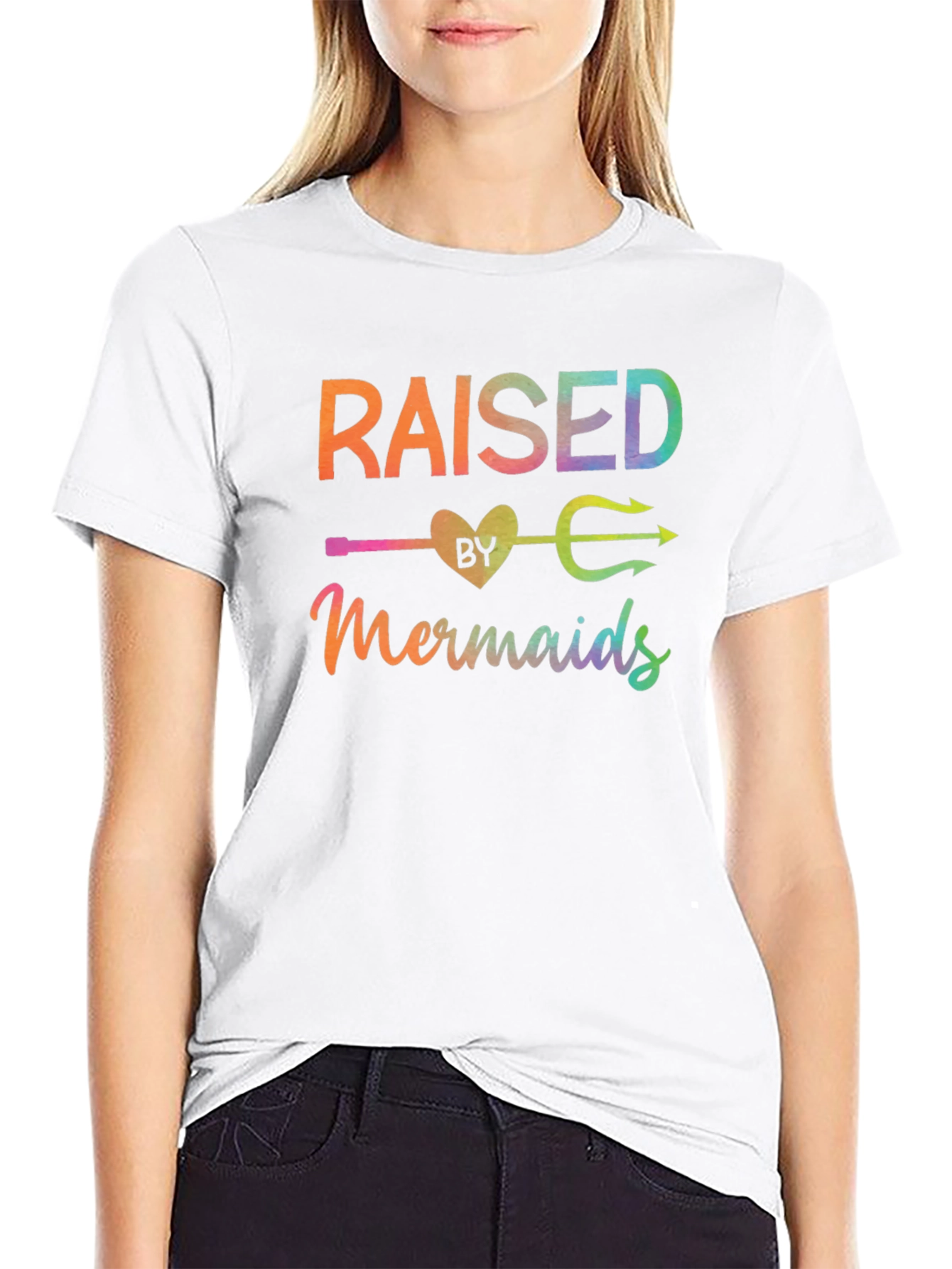 Raised By Mermaids Graphic T-Shirt