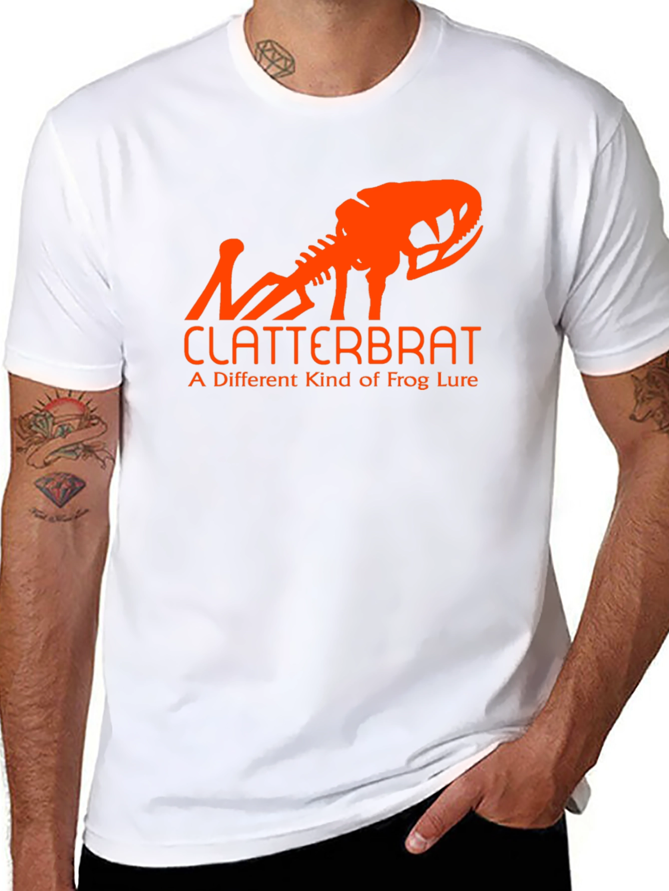 Clatterbrat Frog Lure T-Shirt - Unique Design