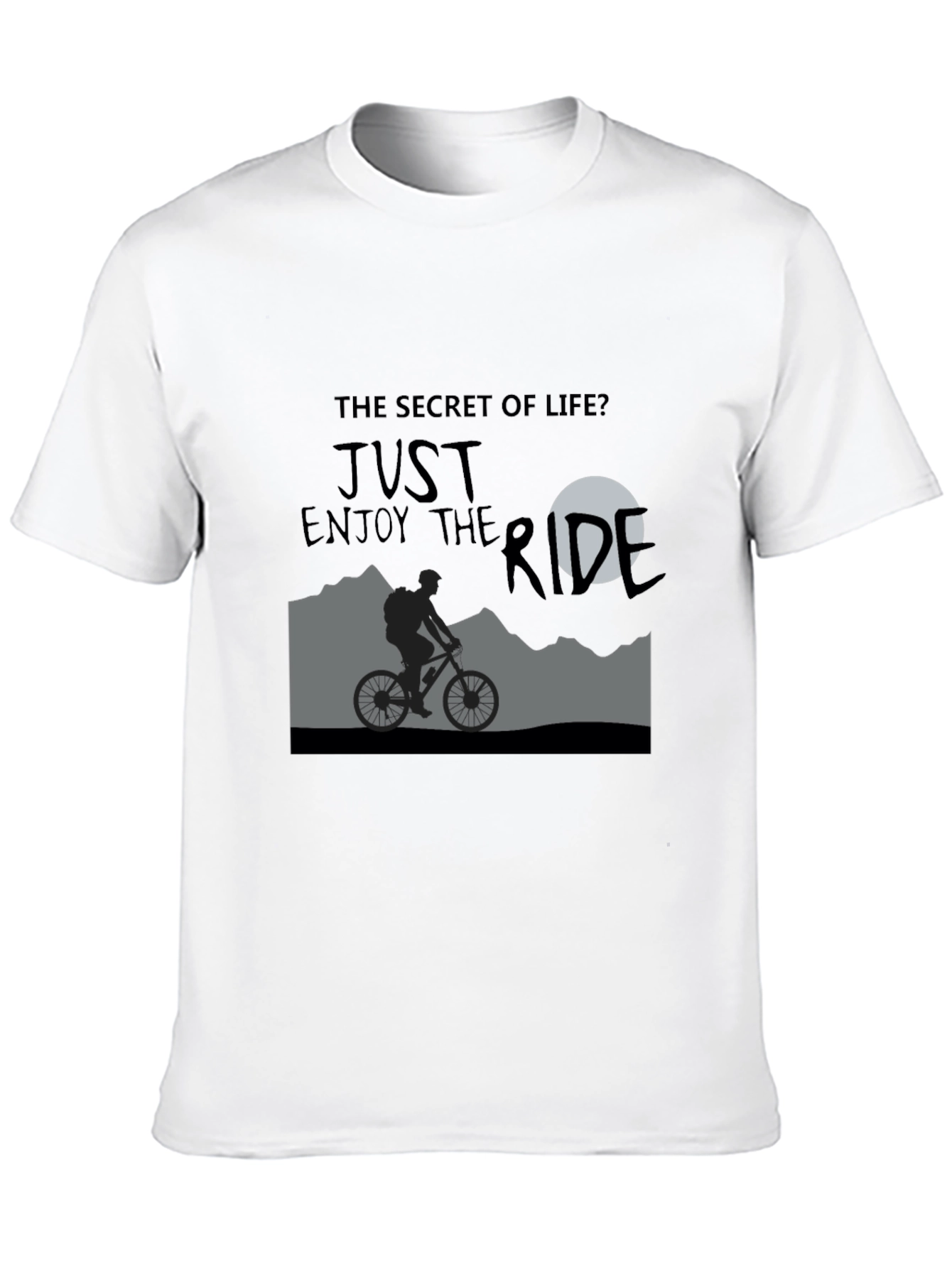 Mountain Biking T-Shirt: Enjoy the Ride
