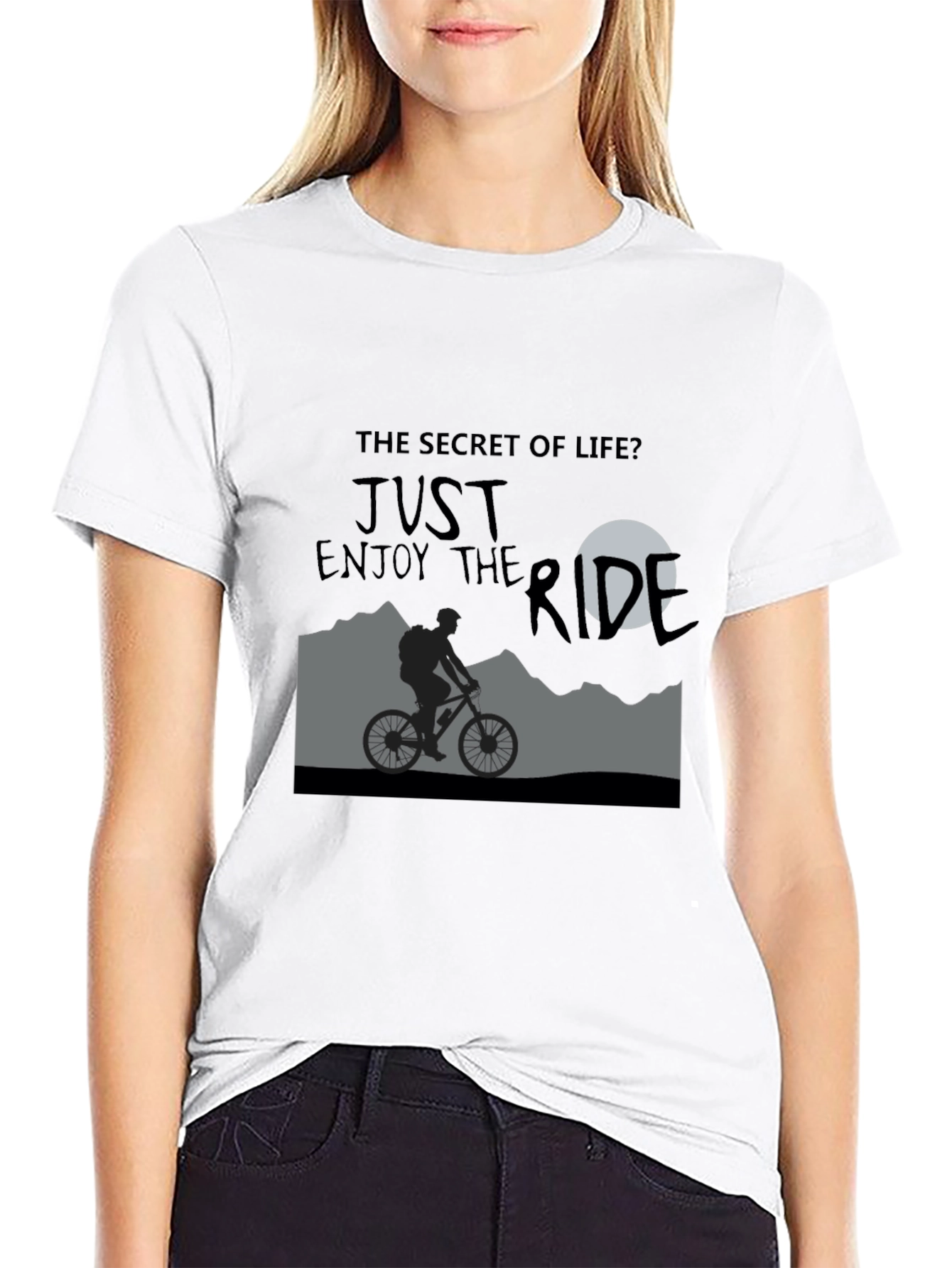 Mountain Biking T-Shirt: Enjoy the Ride