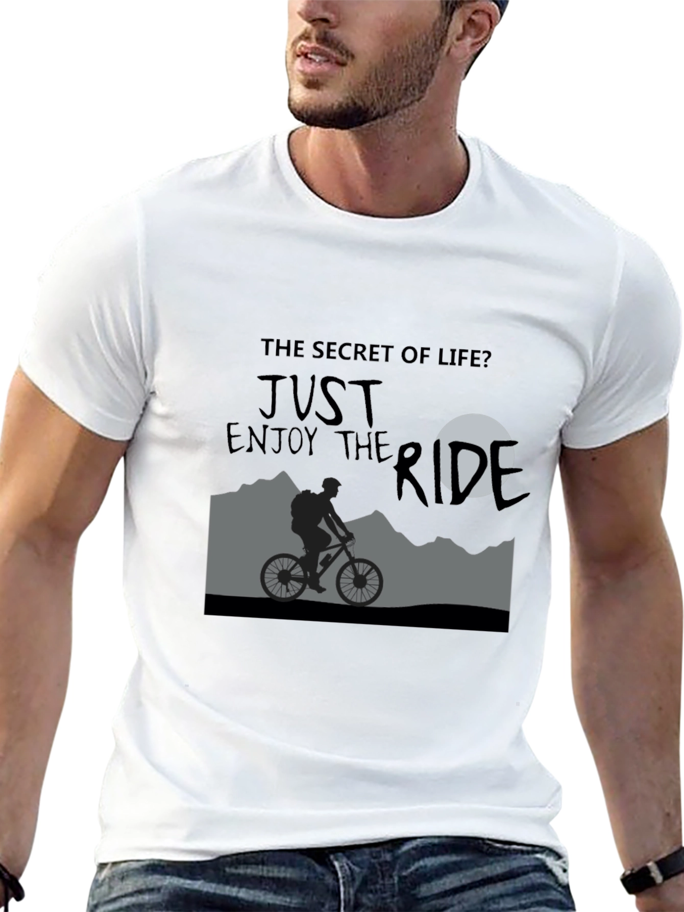 Mountain Biking T-Shirt: Enjoy the Ride