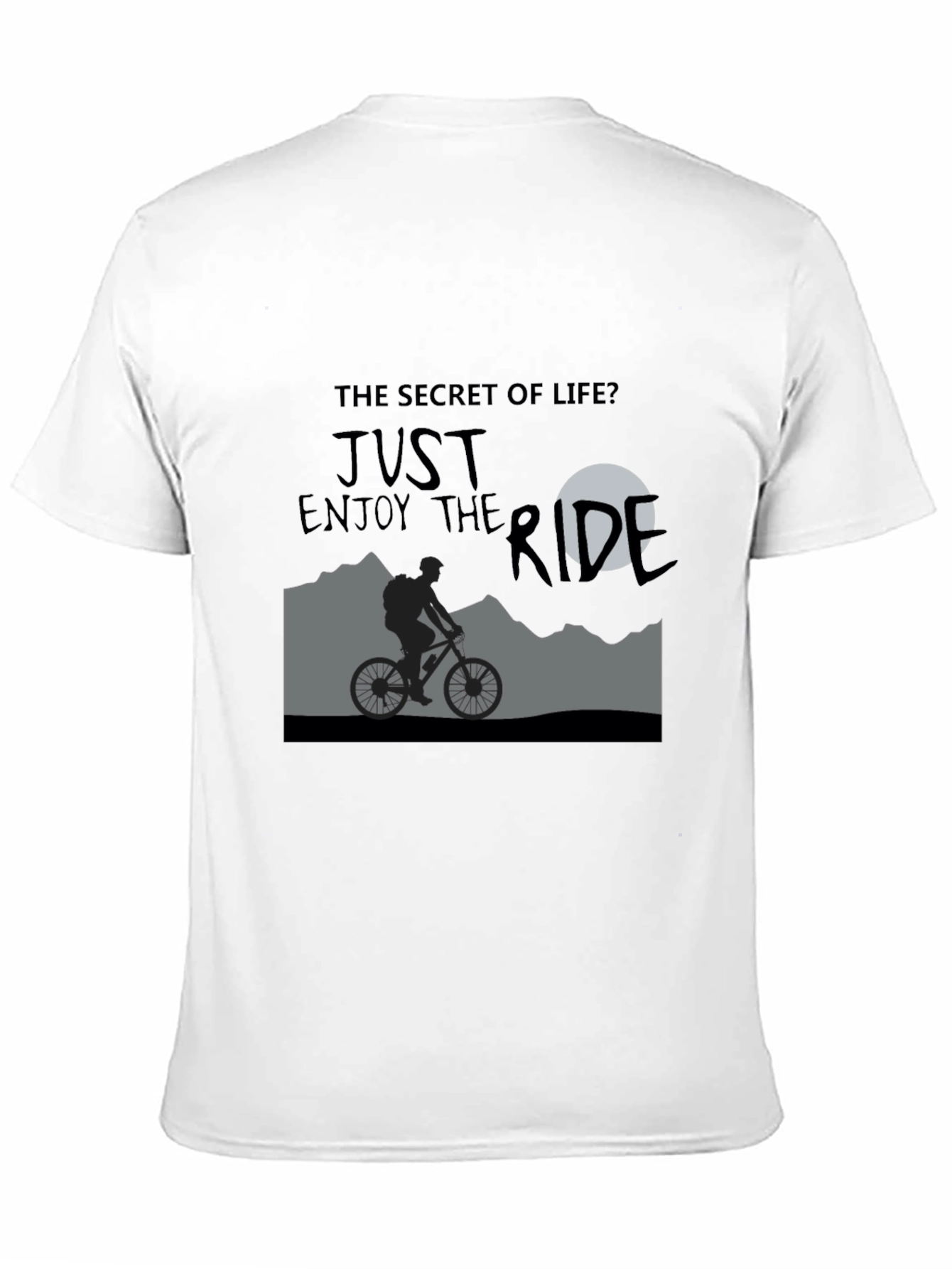 Mountain Biking T-Shirt: Enjoy the Ride