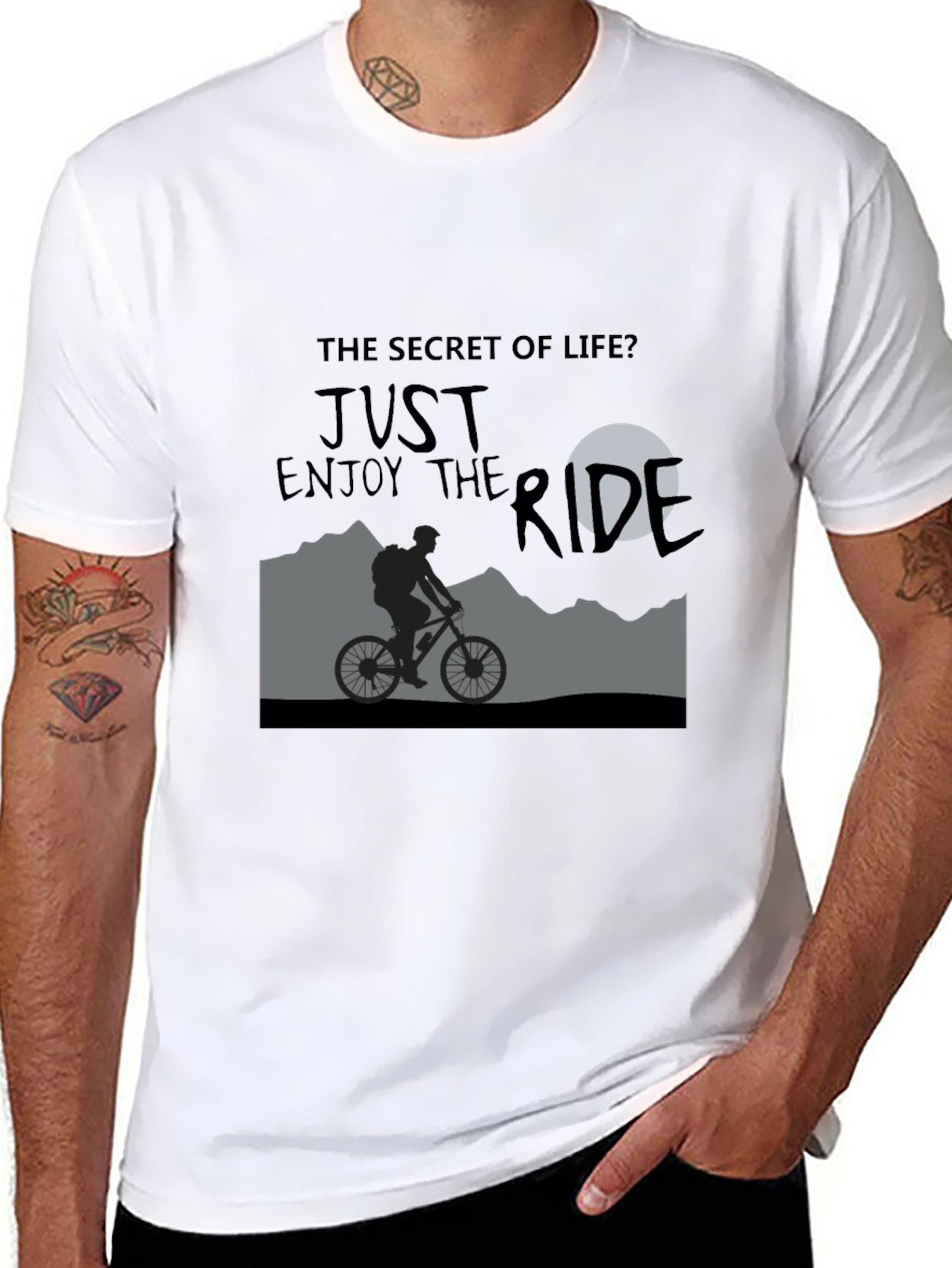Mountain Biking T-Shirt: Enjoy the Ride