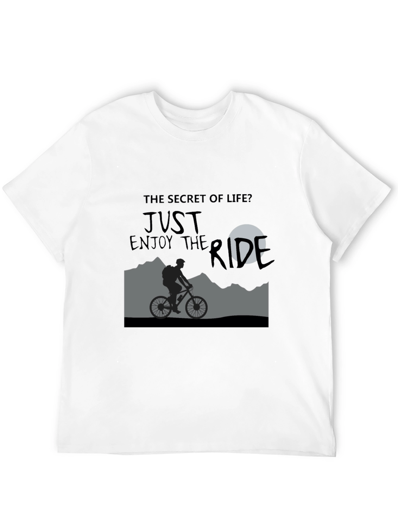 Mountain Biking T-Shirt: Enjoy the Ride