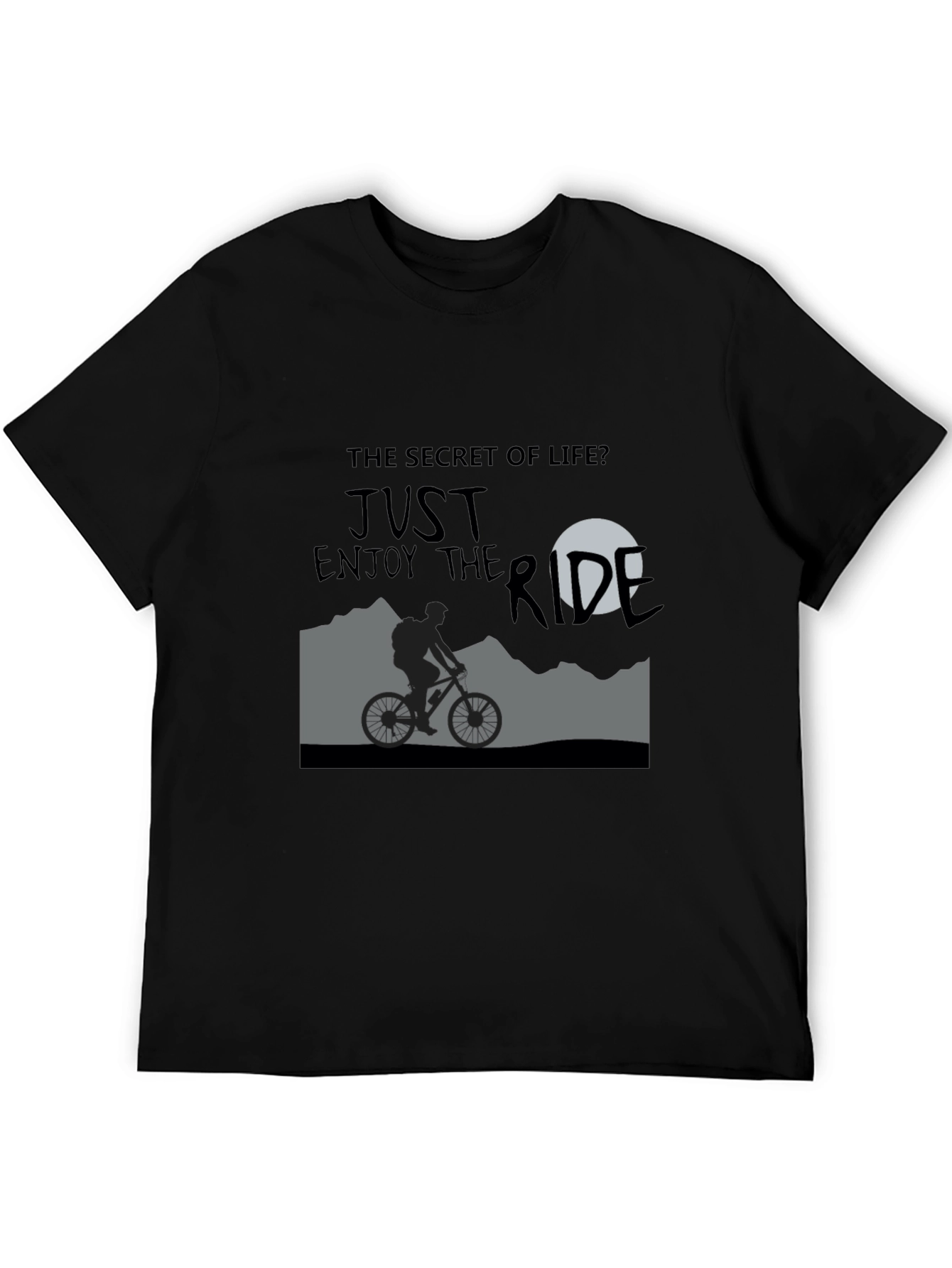 Mountain Biking T-Shirt: Enjoy the Ride