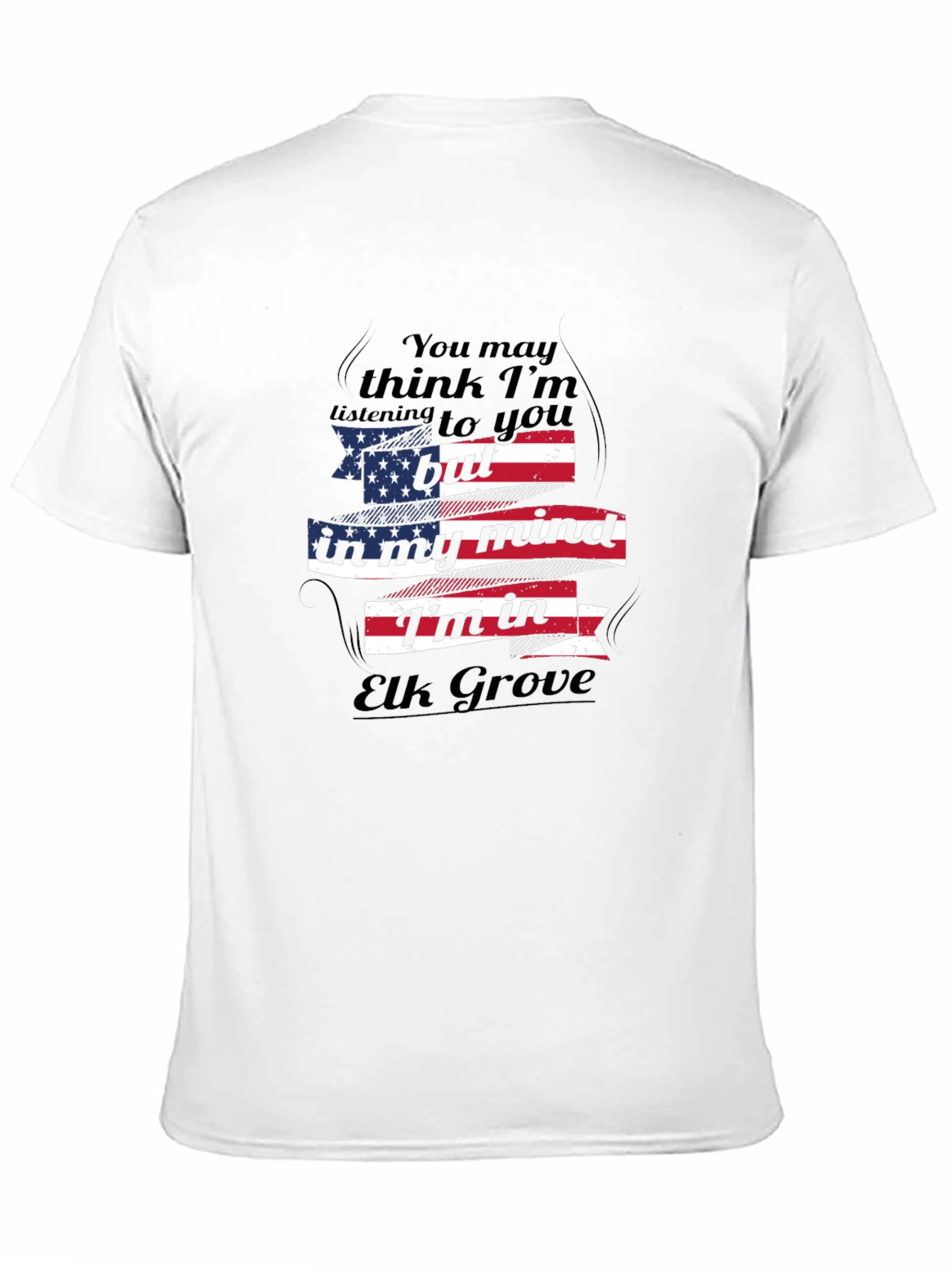 Elk Grove Mind T-Shirt - Patriotic Design