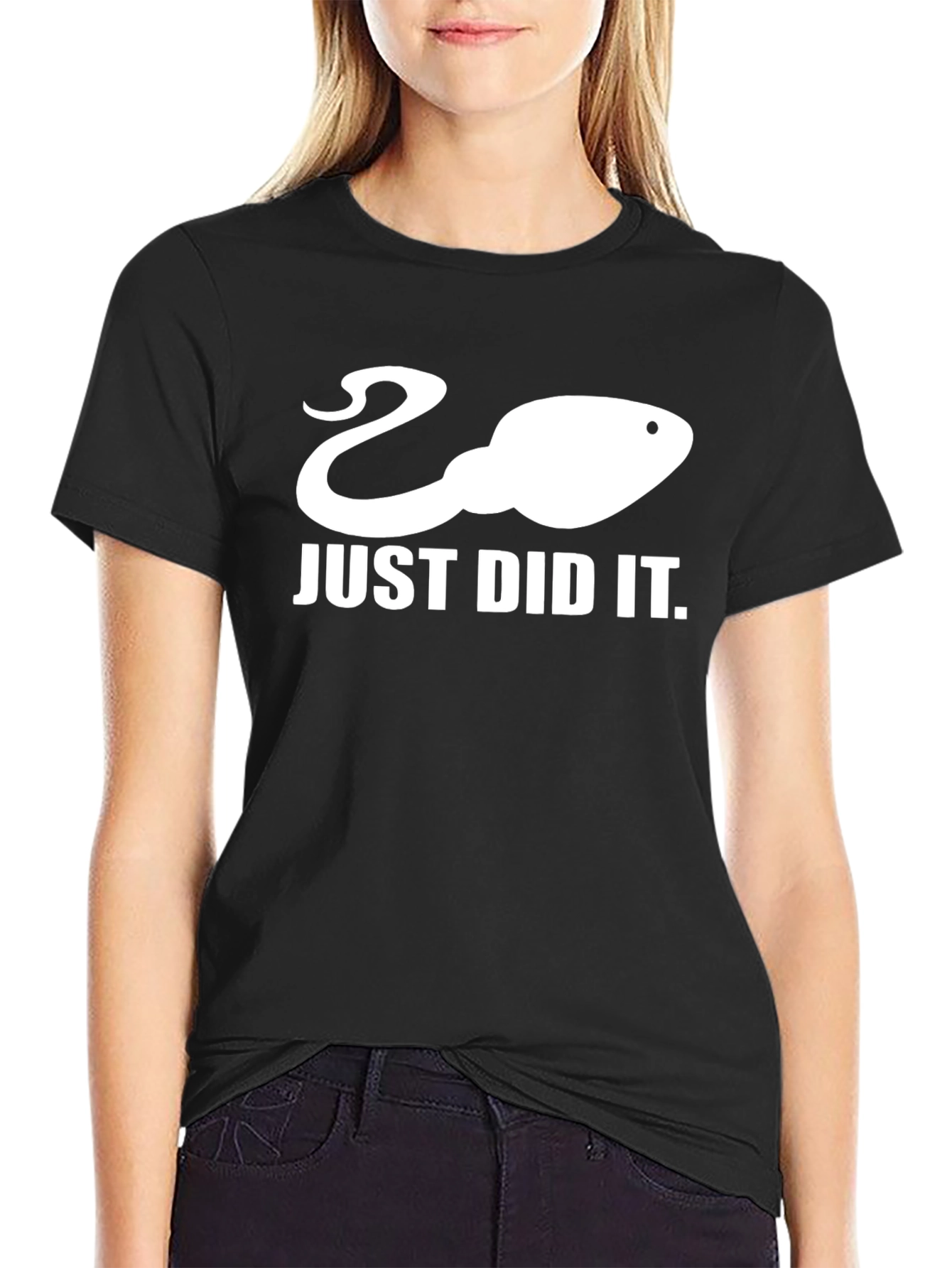 Just Did It T-Shirt - Funny Sperm Design