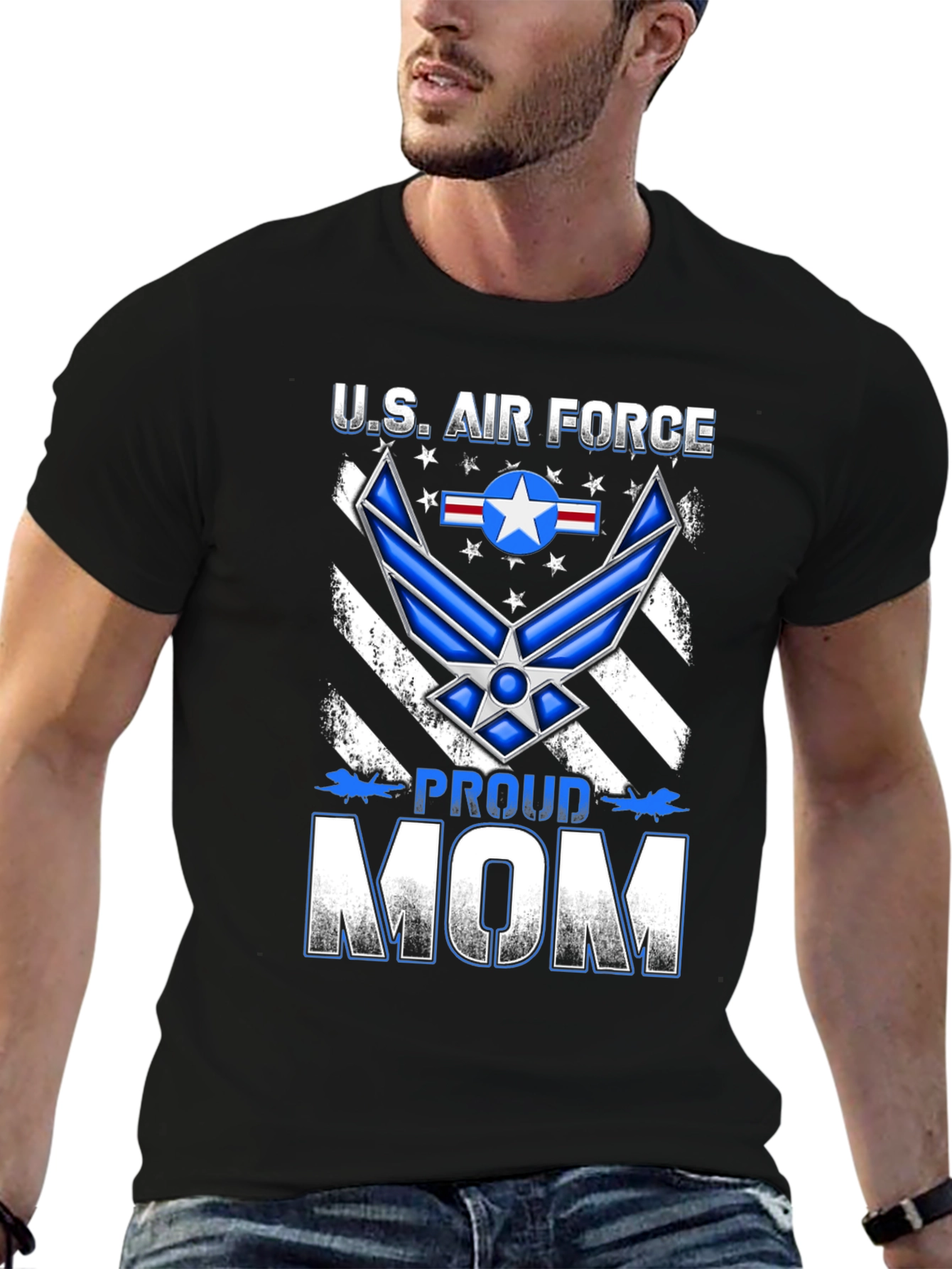 Proud Air Force Mom T-Shirt