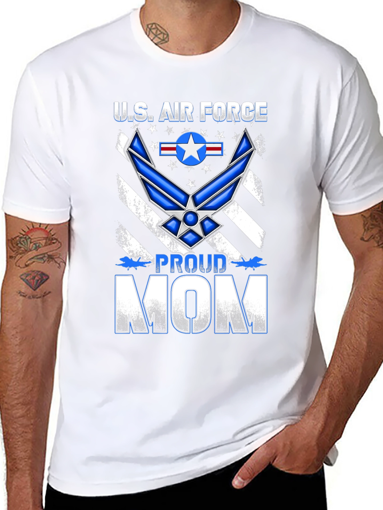 Proud Air Force Mom T-Shirt