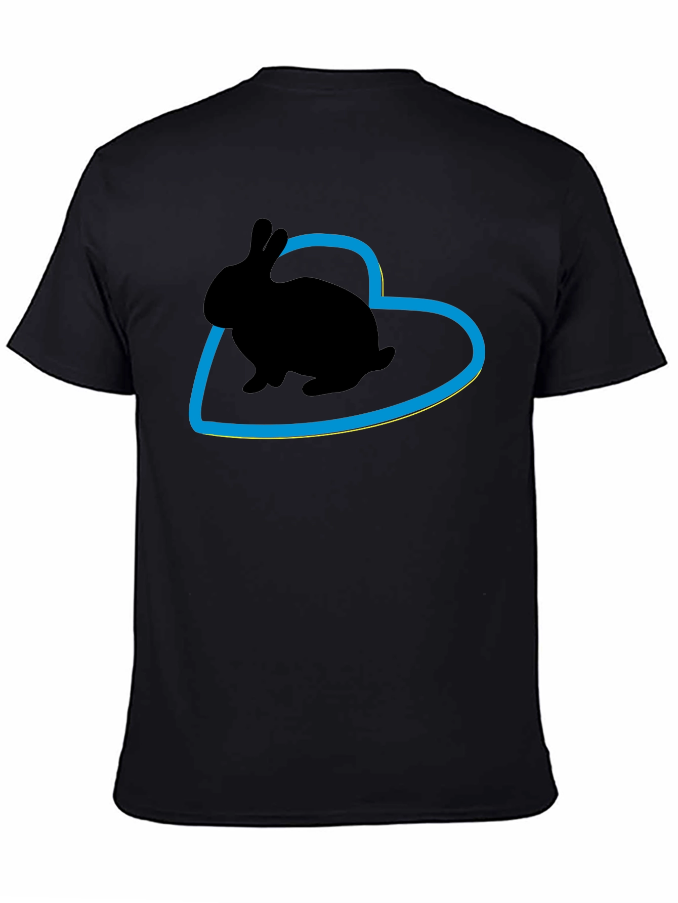 Rabbit in Heart Graphic Tee
