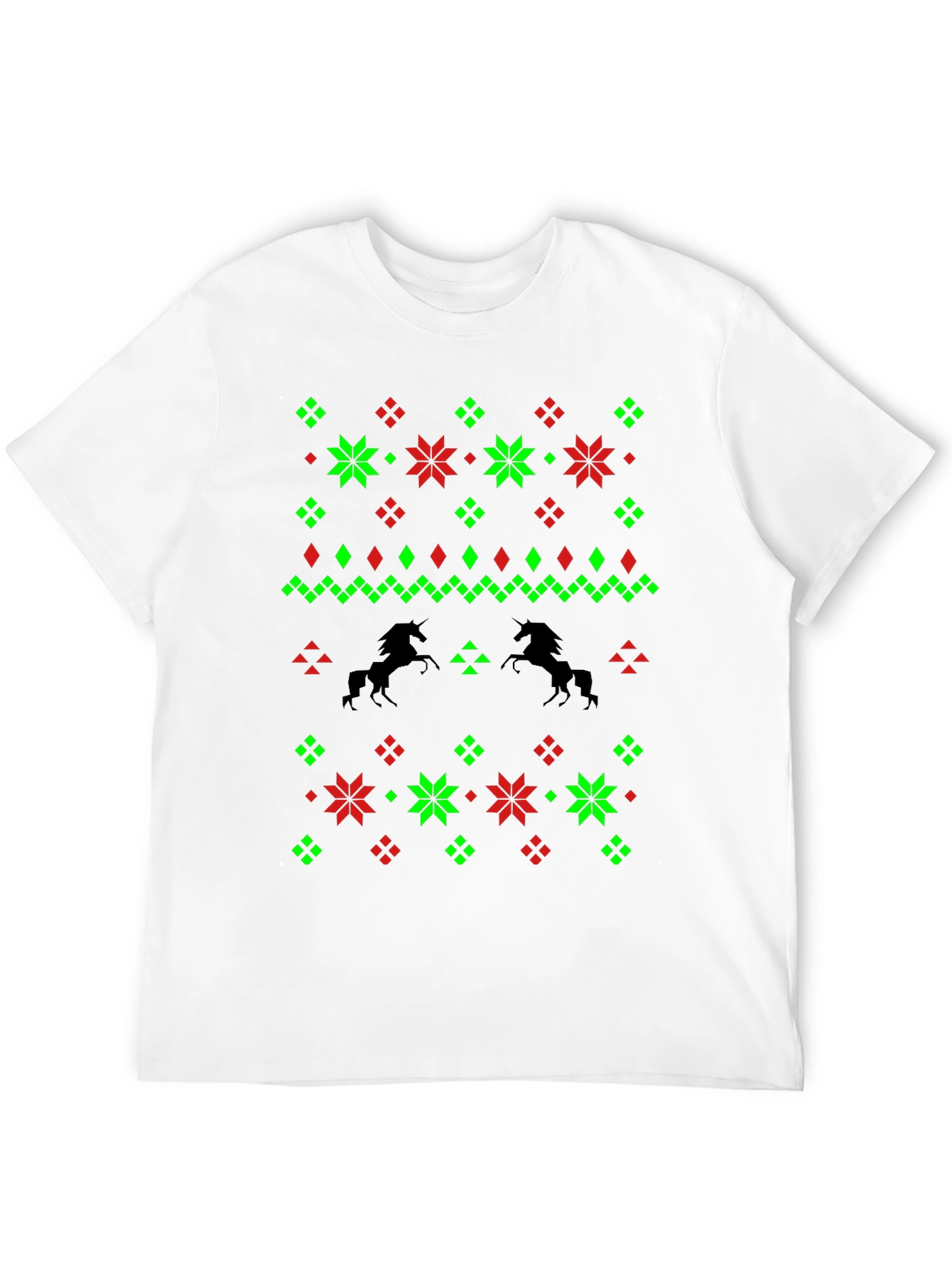 Unicorn Ugly Christmas Sweater T-Shirt