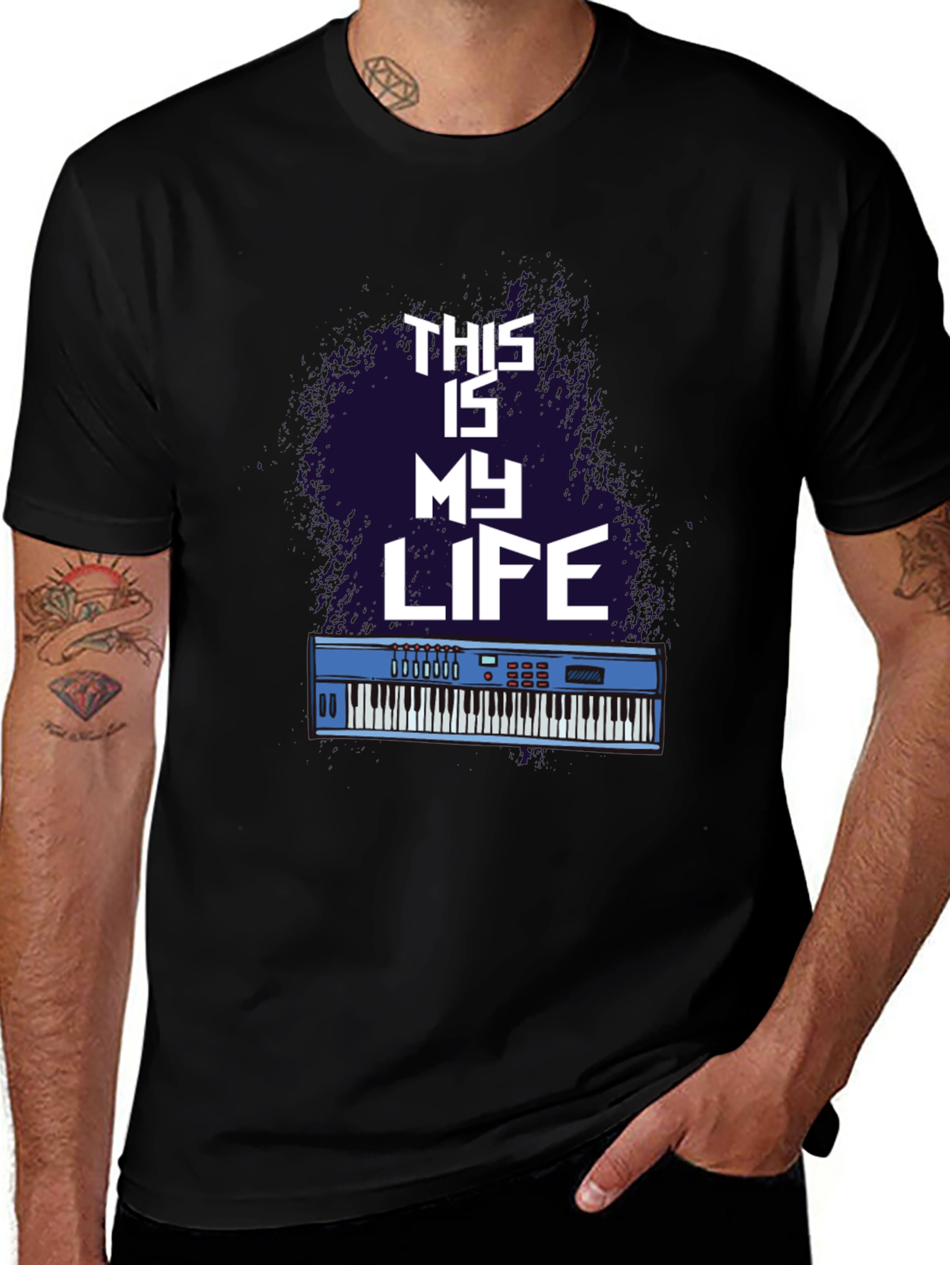 This Is My Life Keyboard T-Shirt