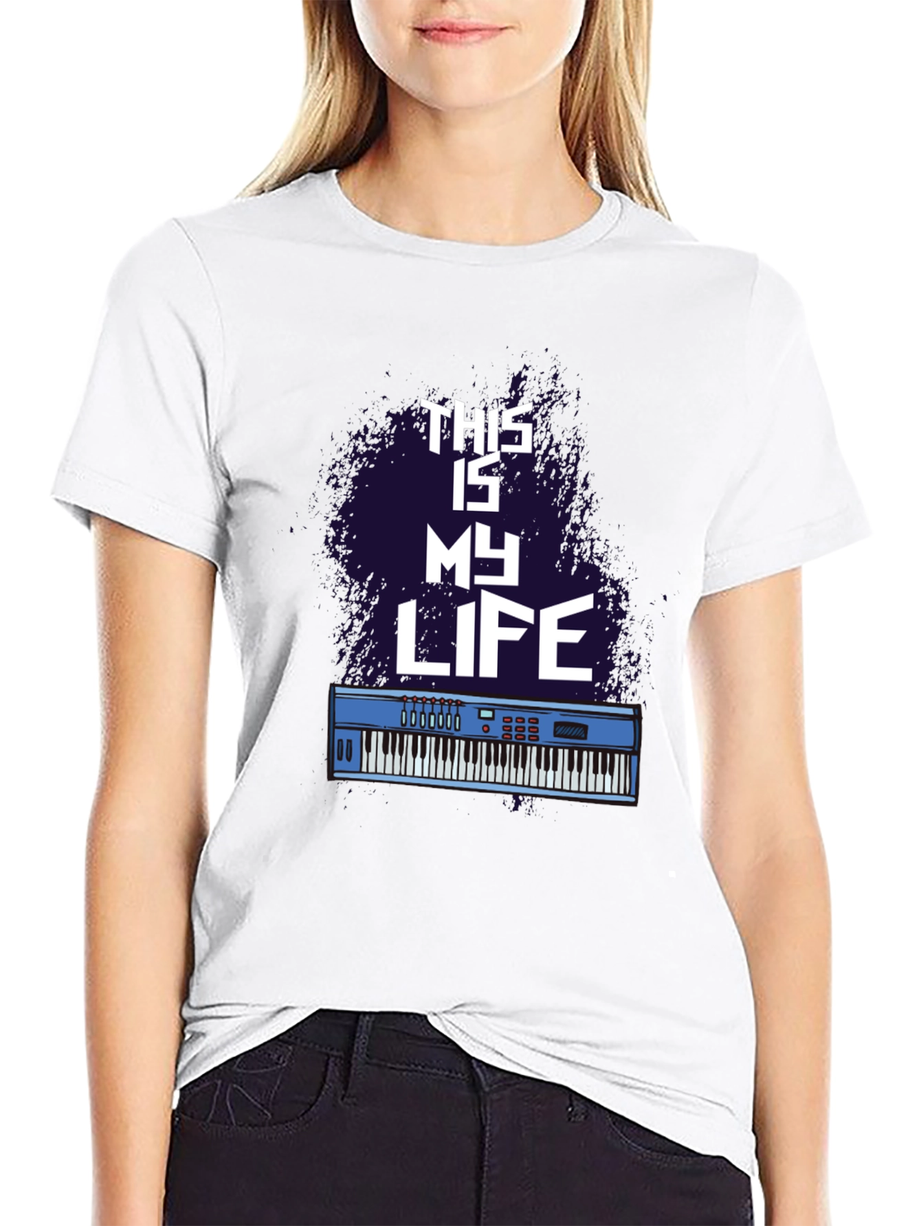 This Is My Life Keyboard T-Shirt