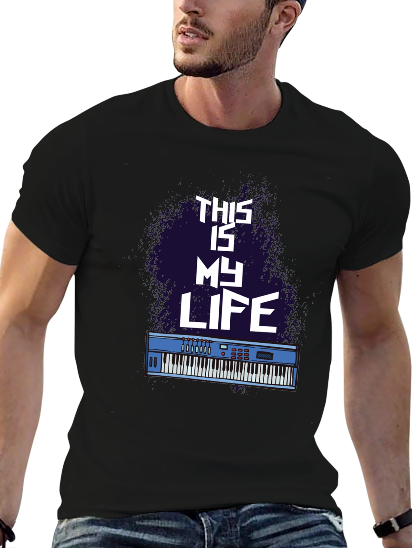 This Is My Life Keyboard T-Shirt