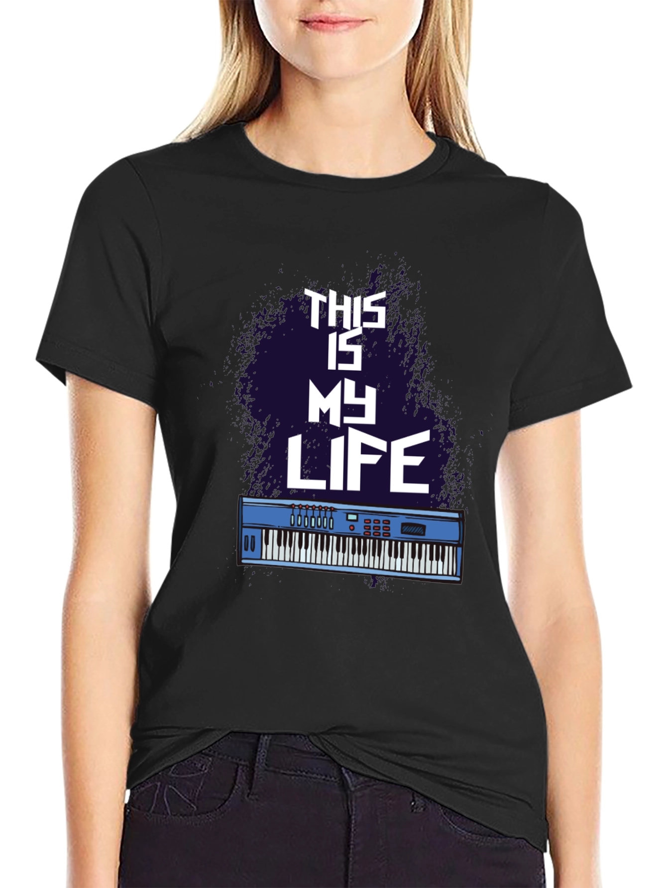 This Is My Life Keyboard T-Shirt