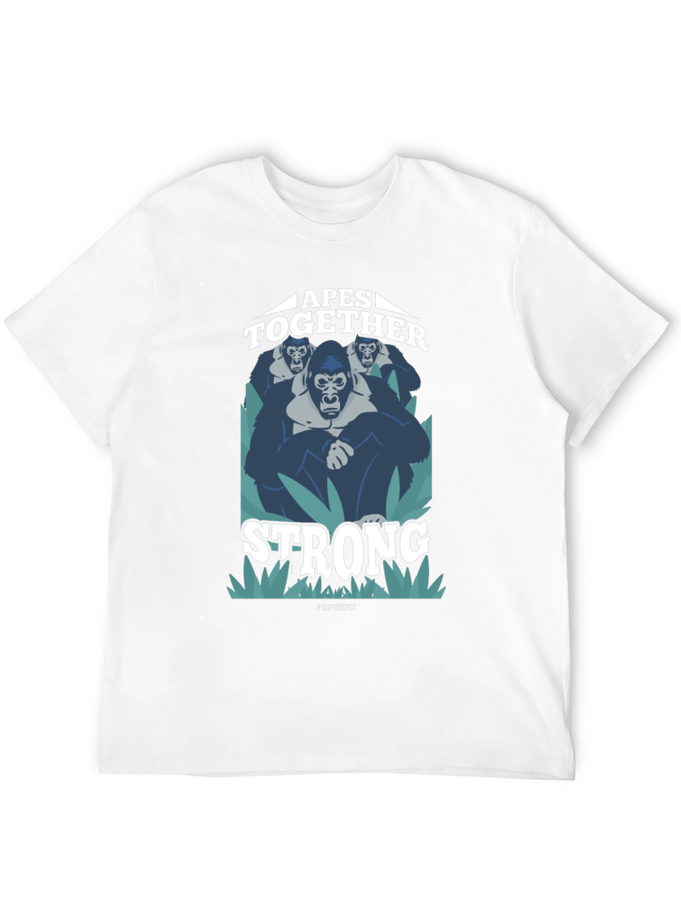 Apes Together Strong Graphic Tee - Black