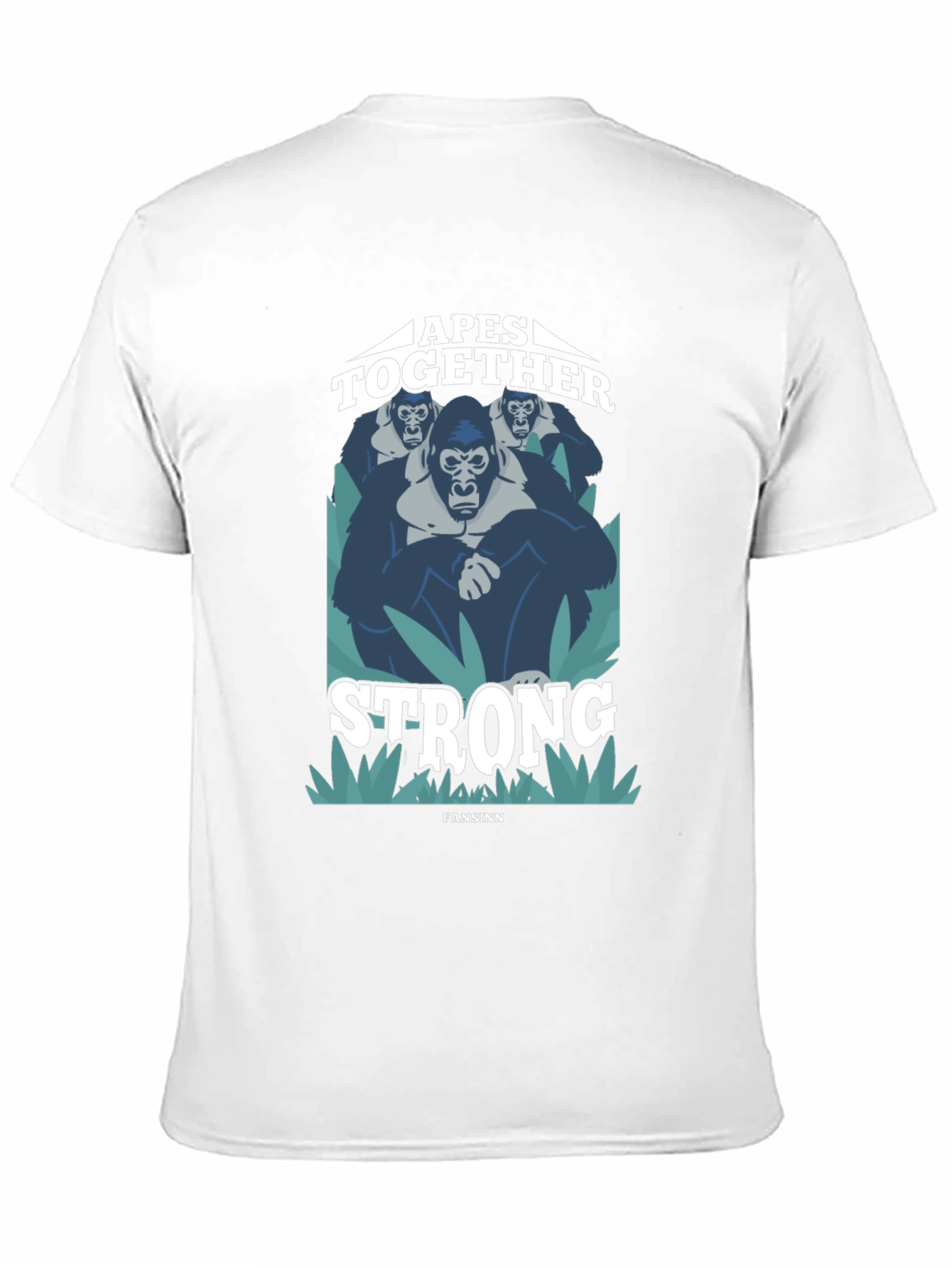 Apes Together Strong Graphic Tee - Black