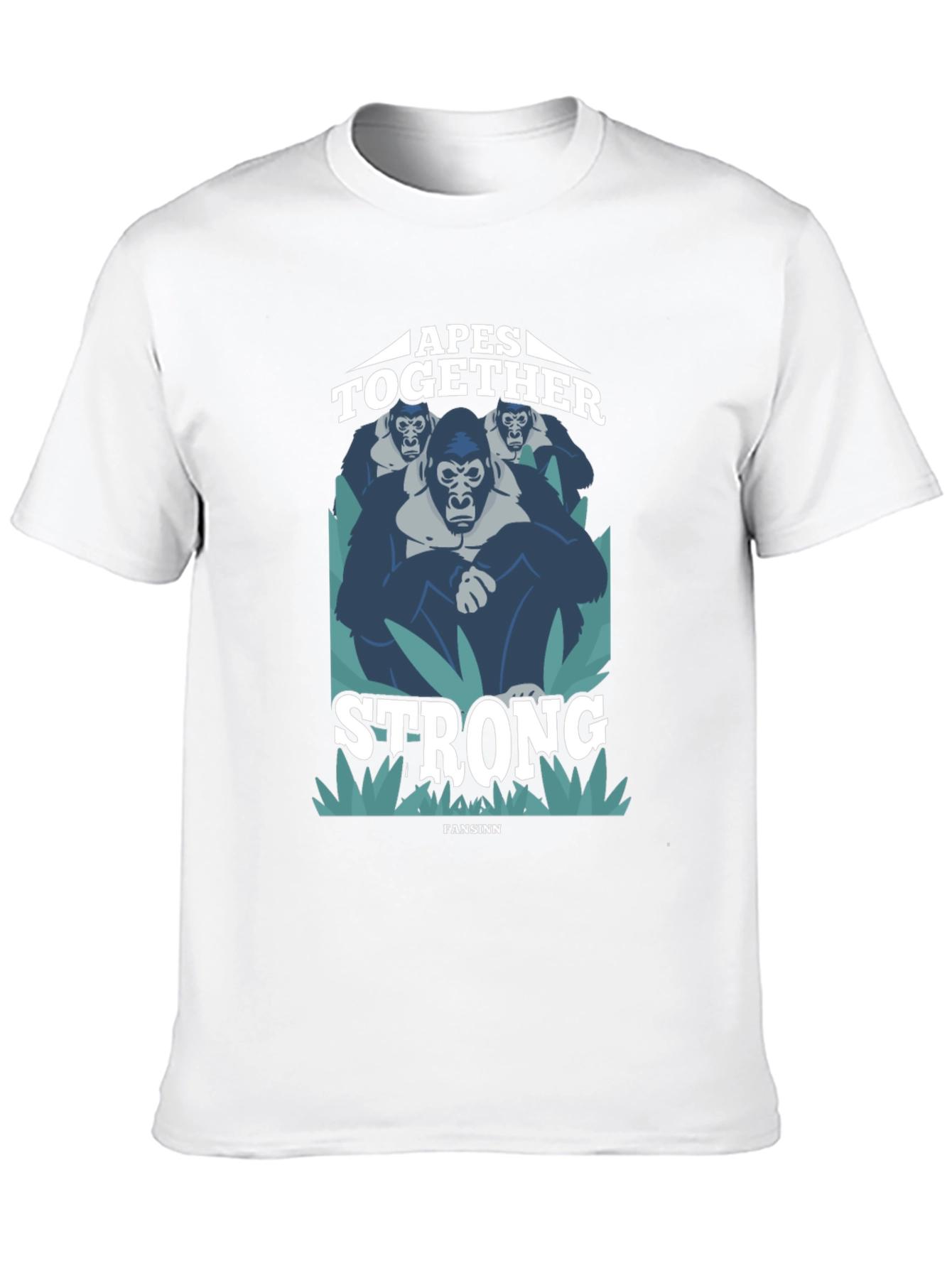Apes Together Strong Graphic Tee - Black