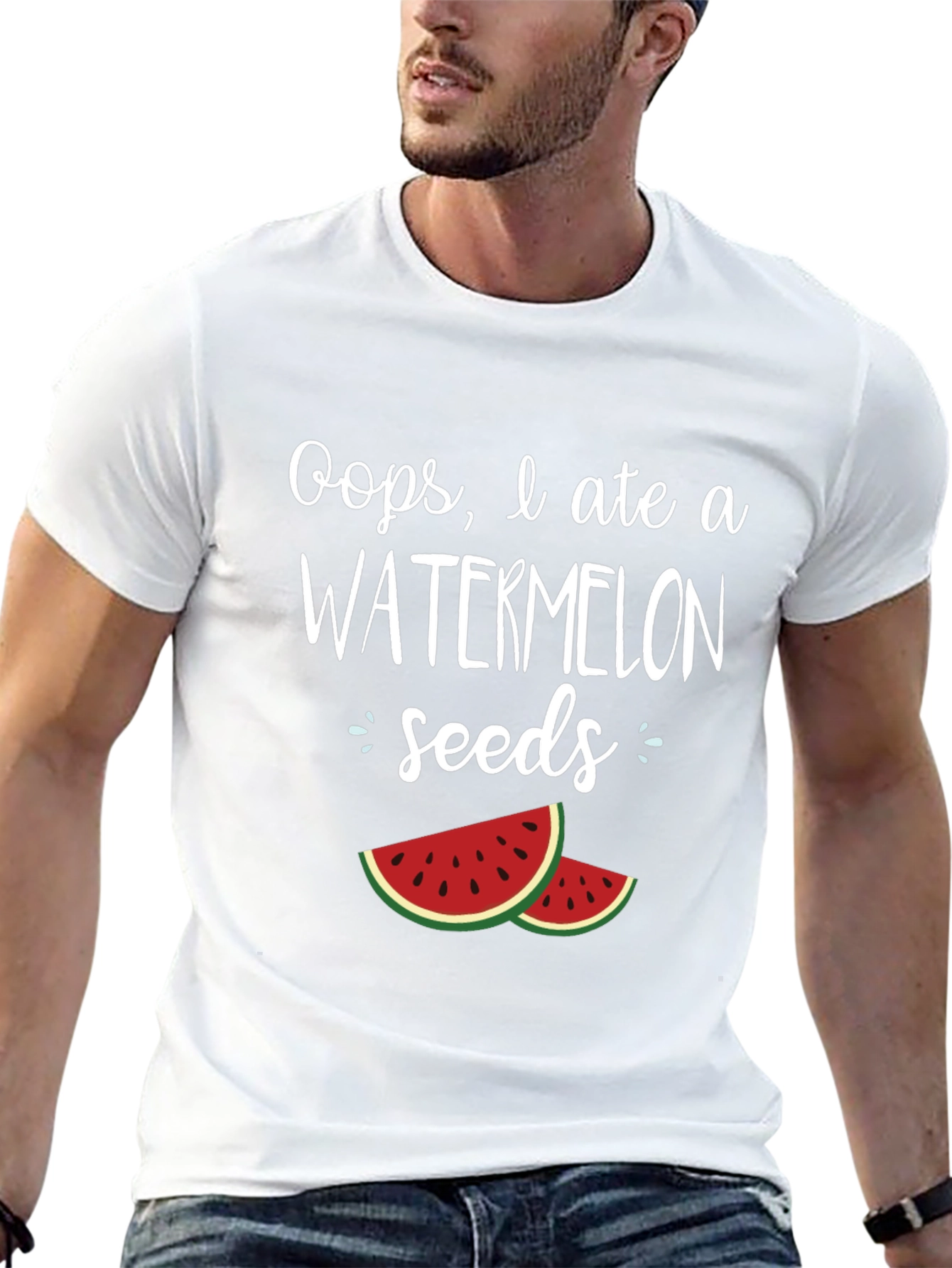 Oops I Ate Watermelon Seeds T-Shirt