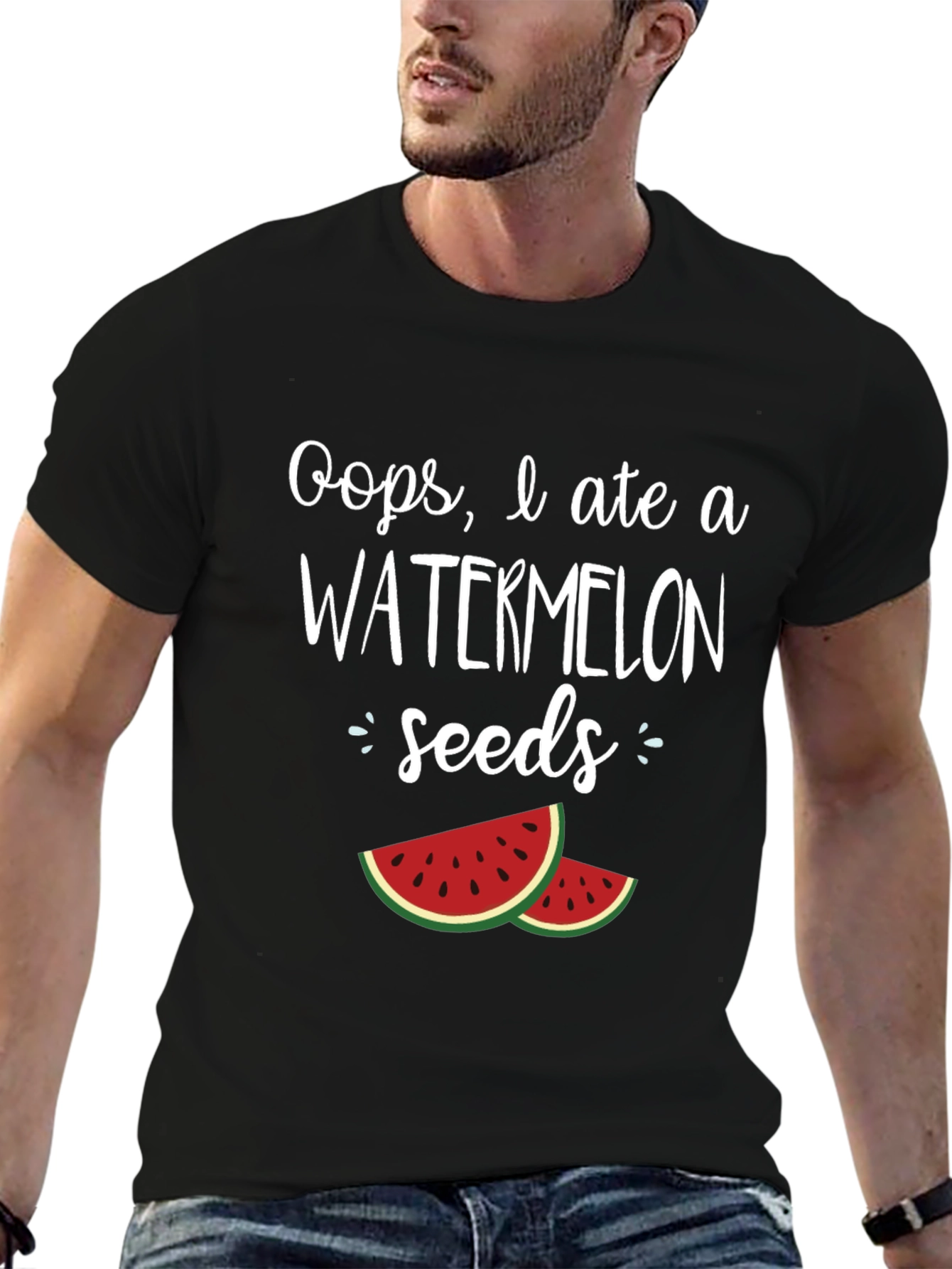 Oops I Ate Watermelon Seeds T-Shirt