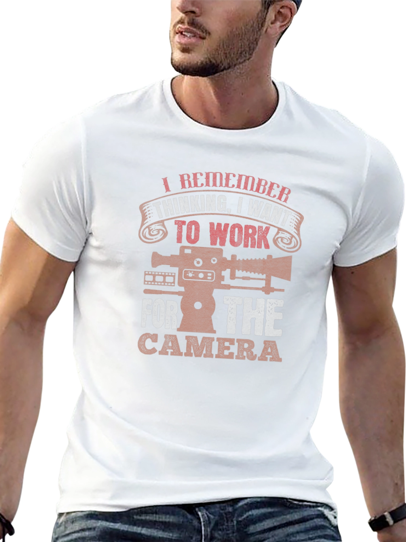 I Remember Thinking T-Shirt - Cameraman Cinematographer Tee