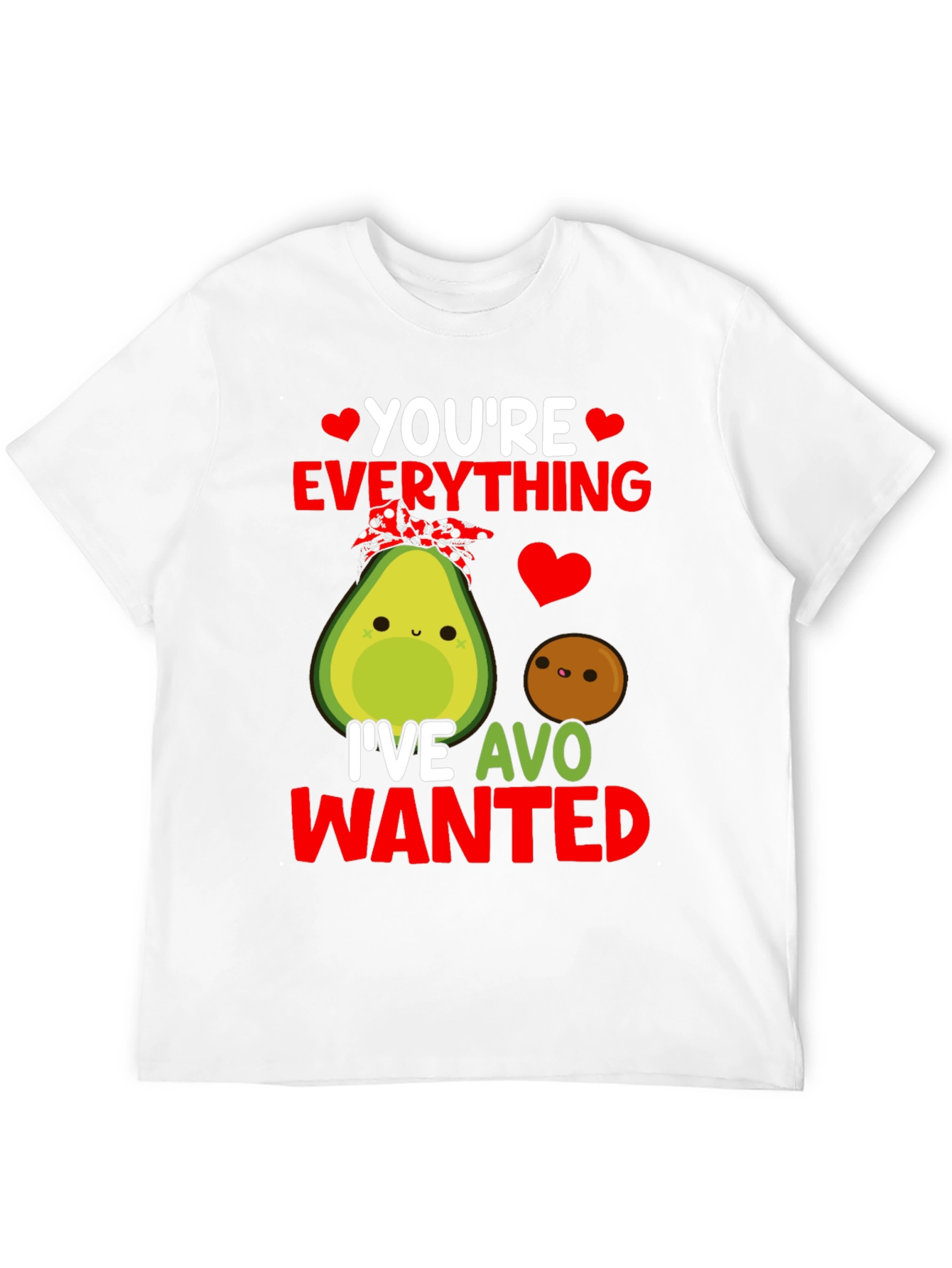 Funny Avocado Love Pun Graphic T-Shirt