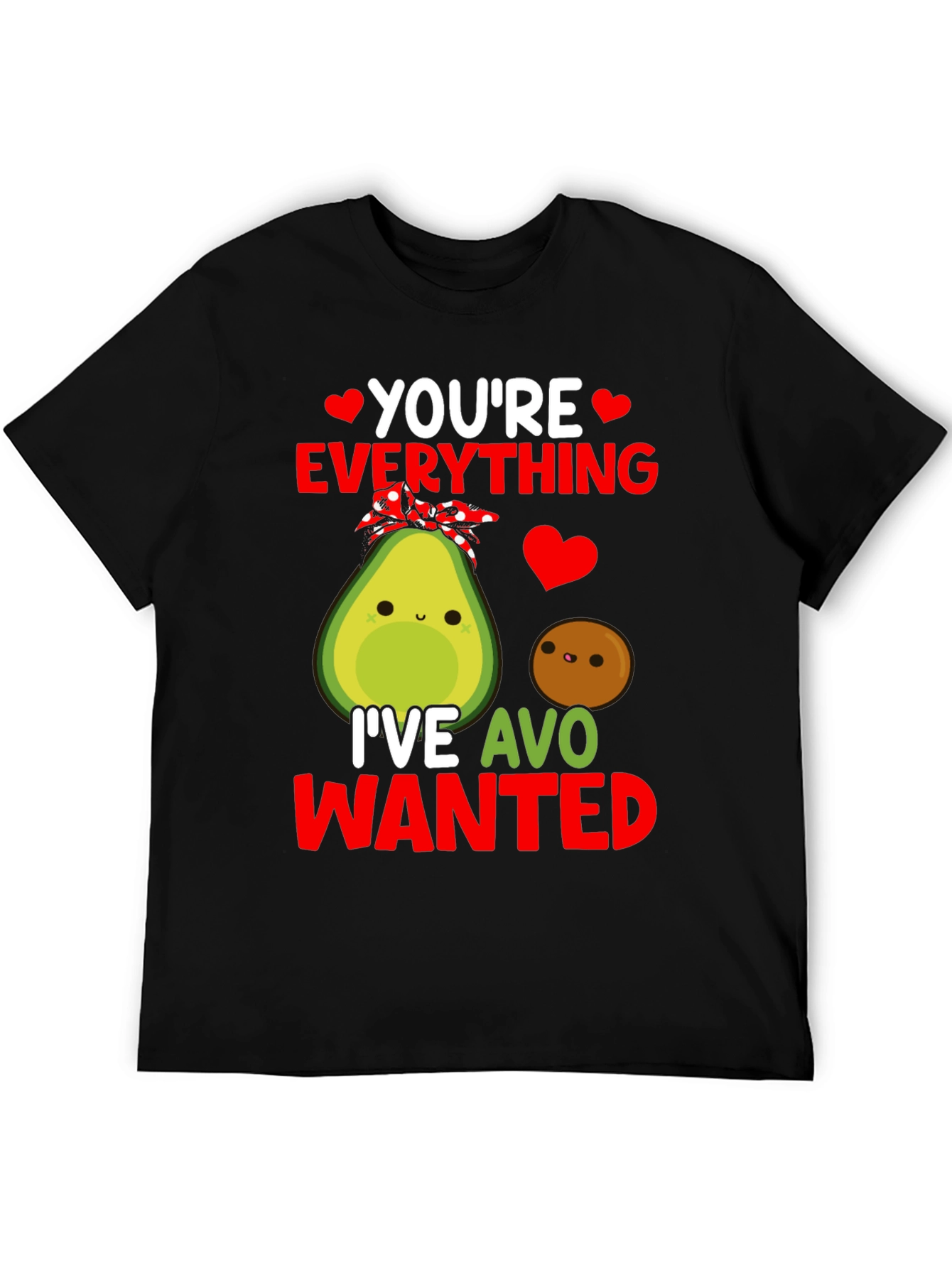 Funny Avocado Love Pun Graphic T-Shirt