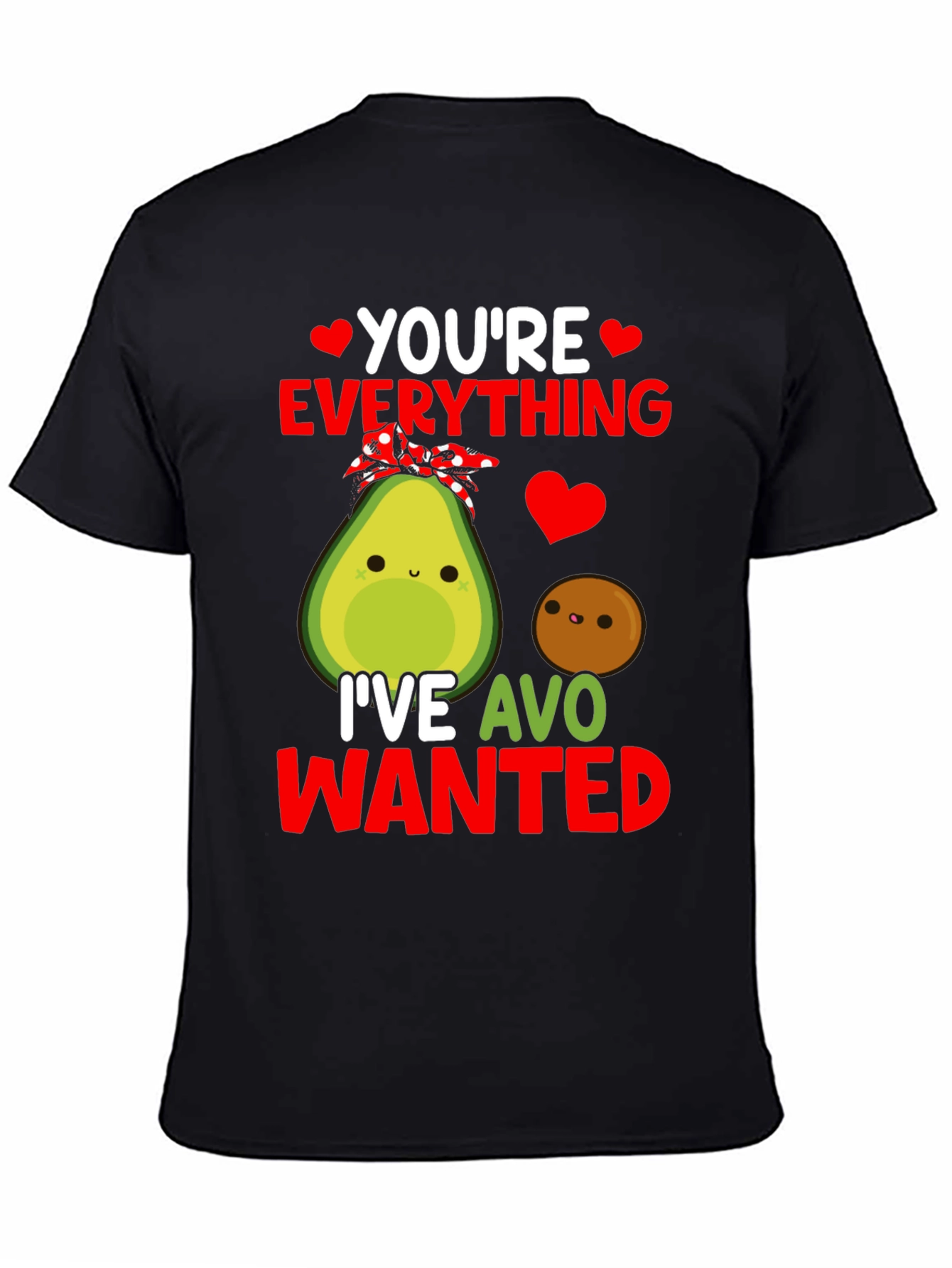 Funny Avocado Love Pun Graphic T-Shirt