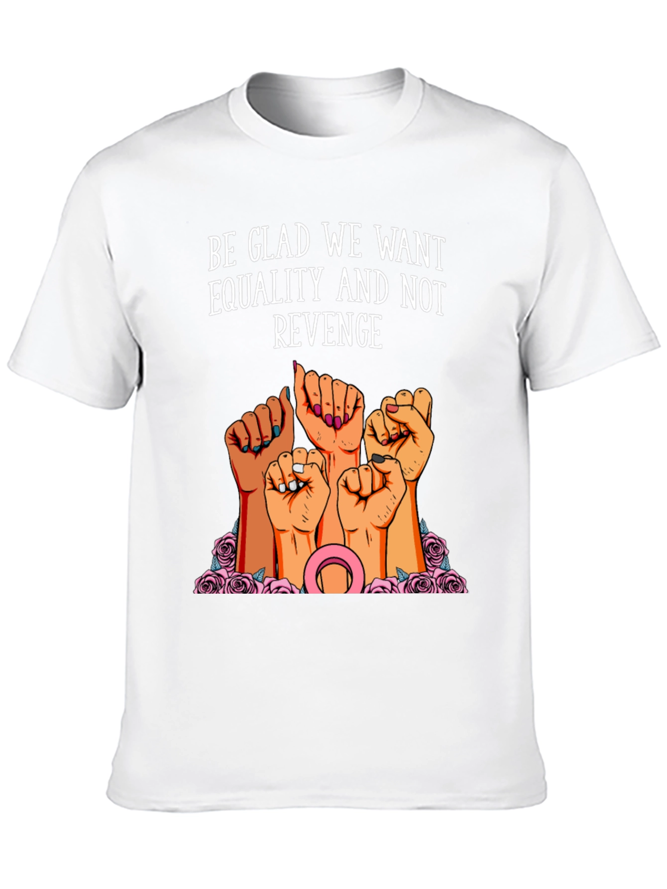 Equality Fist T-Shirt - Womens Rights