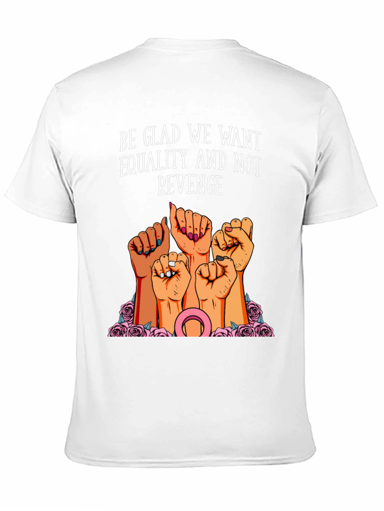 Equality Fist T-Shirt - Womens Rights