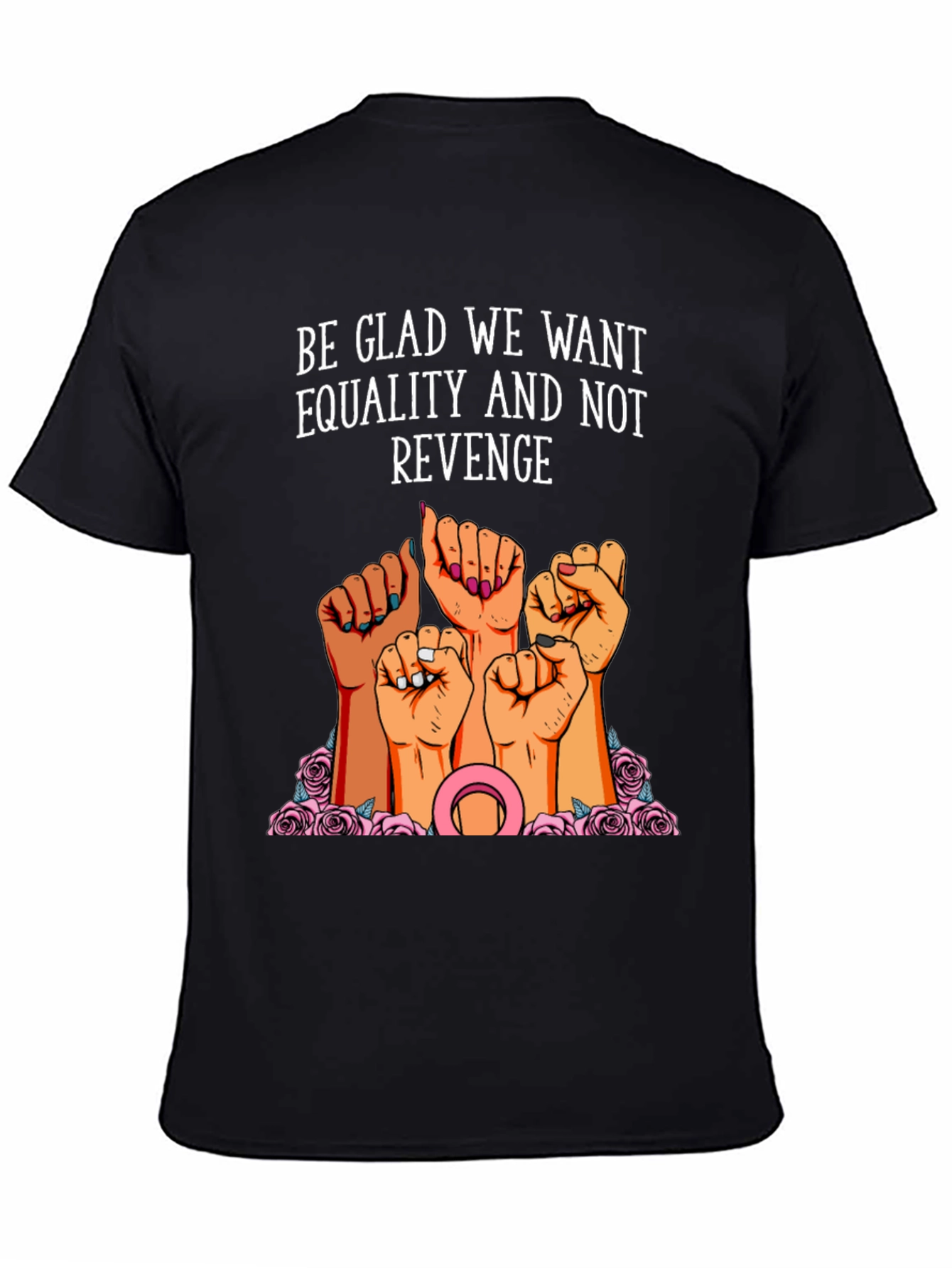 Equality Fist T-Shirt - Womens Rights