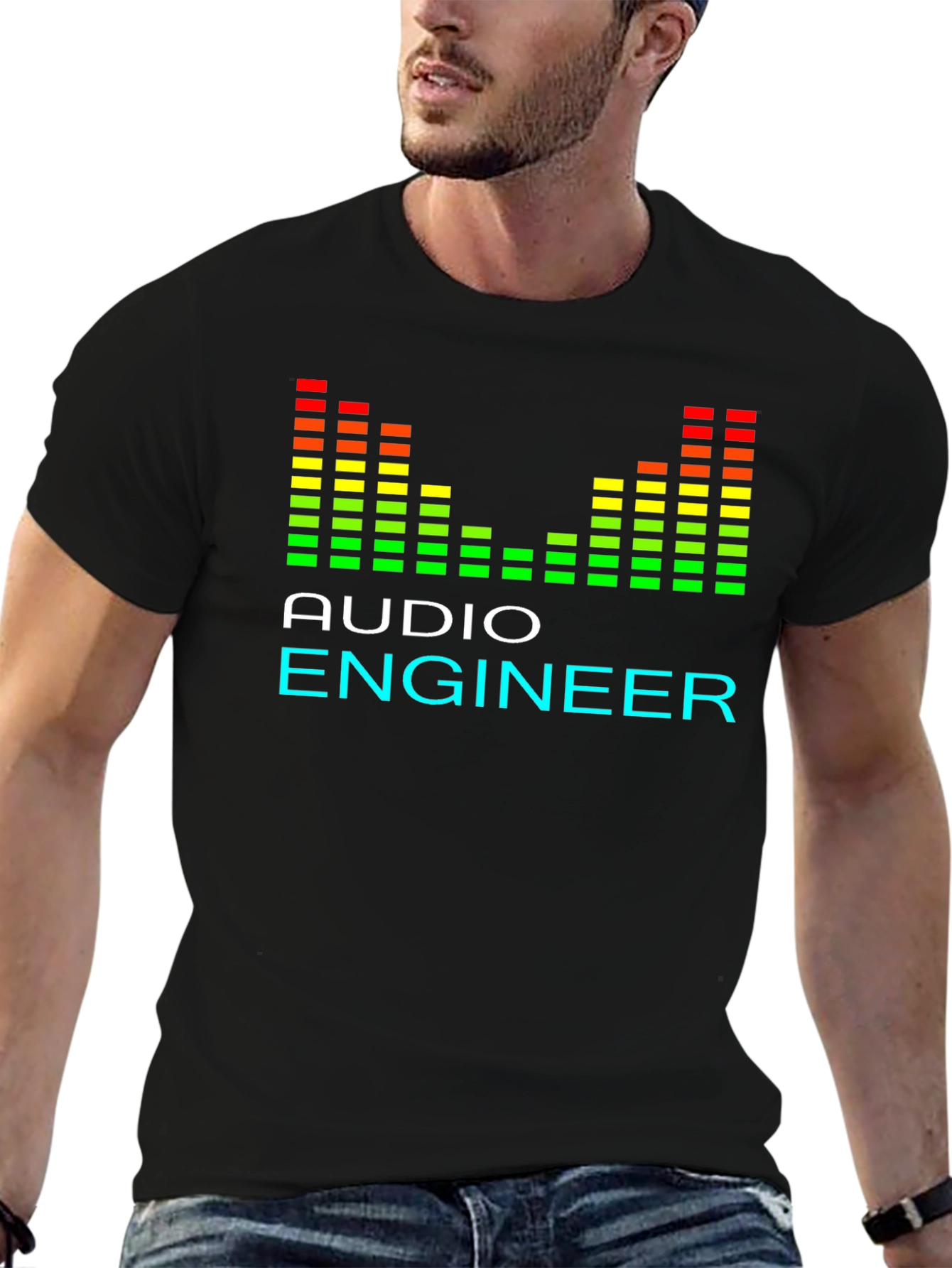 Audio Engineer Graphic Tee - Sound Technician T-Shirt