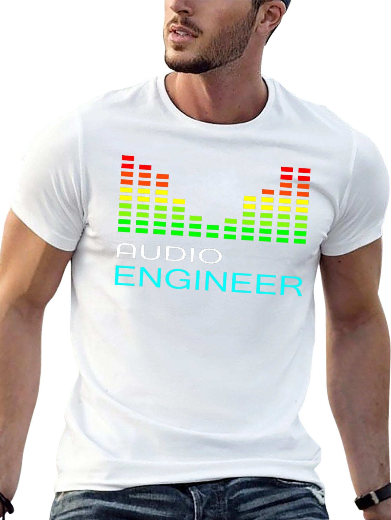 Audio Engineer Graphic Tee - Sound Technician T-Shirt
