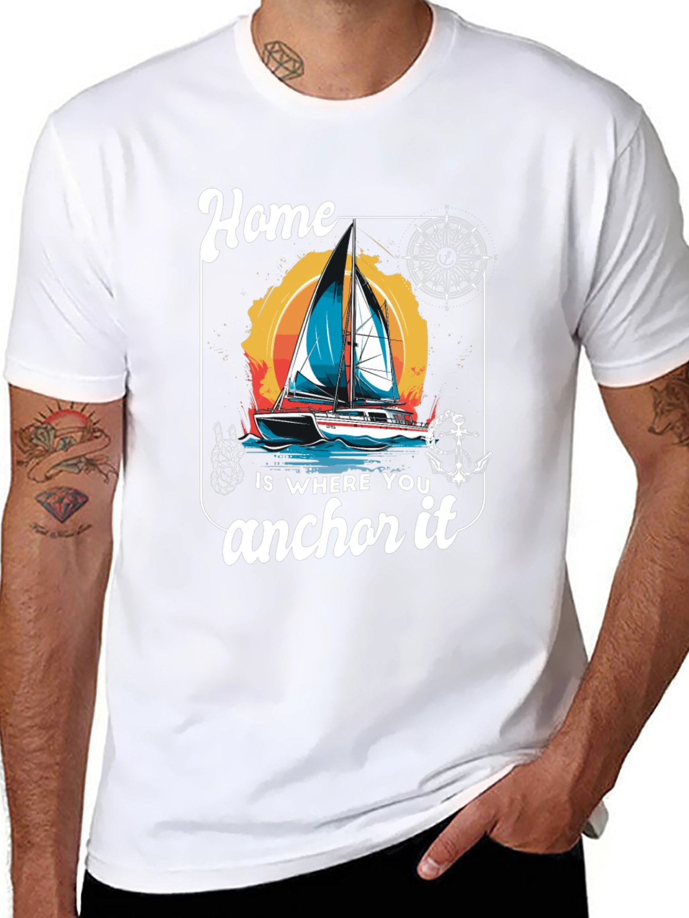 Nautical Anchor It T-Shirt