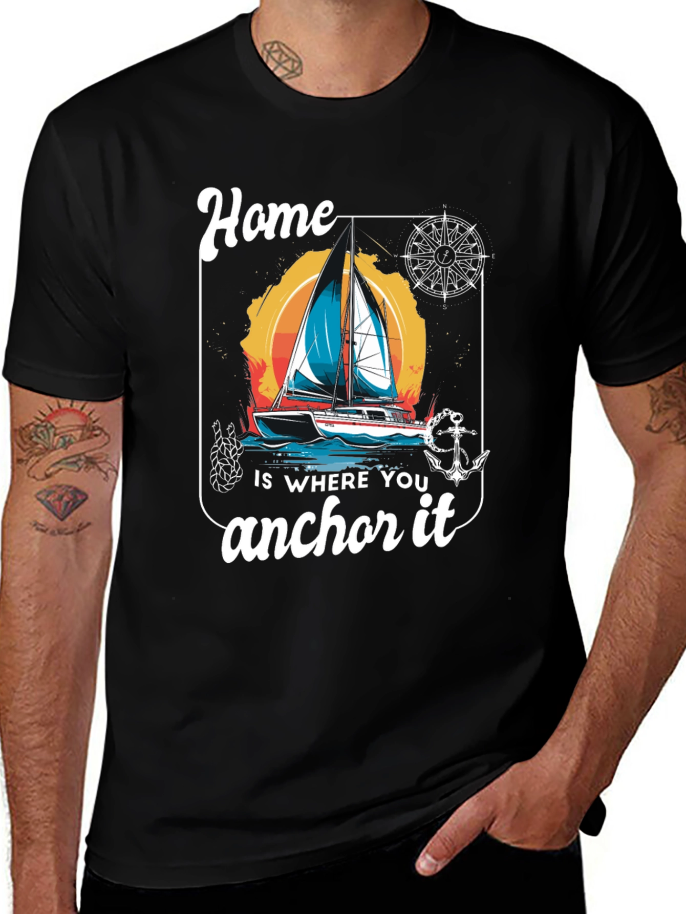 Nautical Anchor It T-Shirt