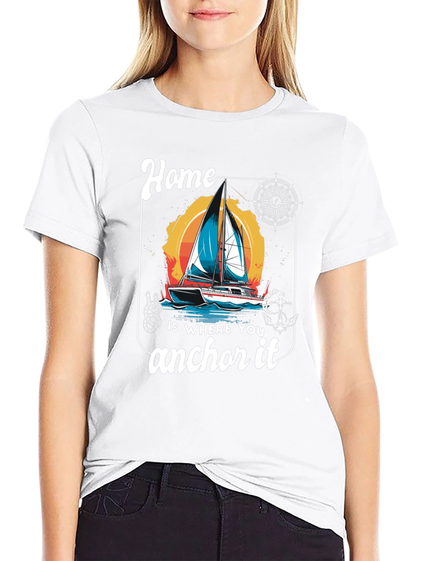 Nautical Anchor It T-Shirt