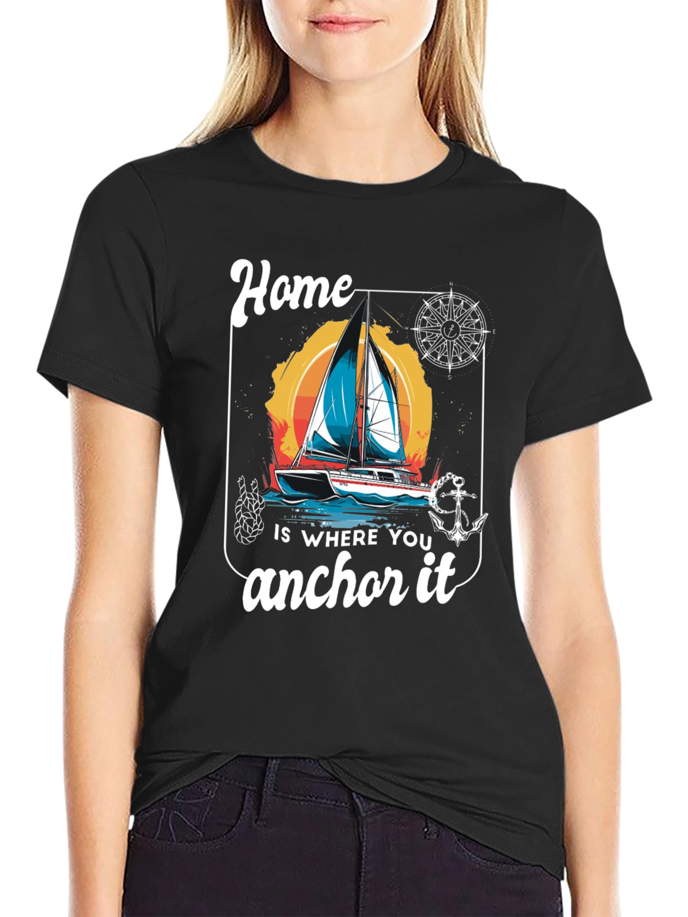 Nautical Anchor It T-Shirt