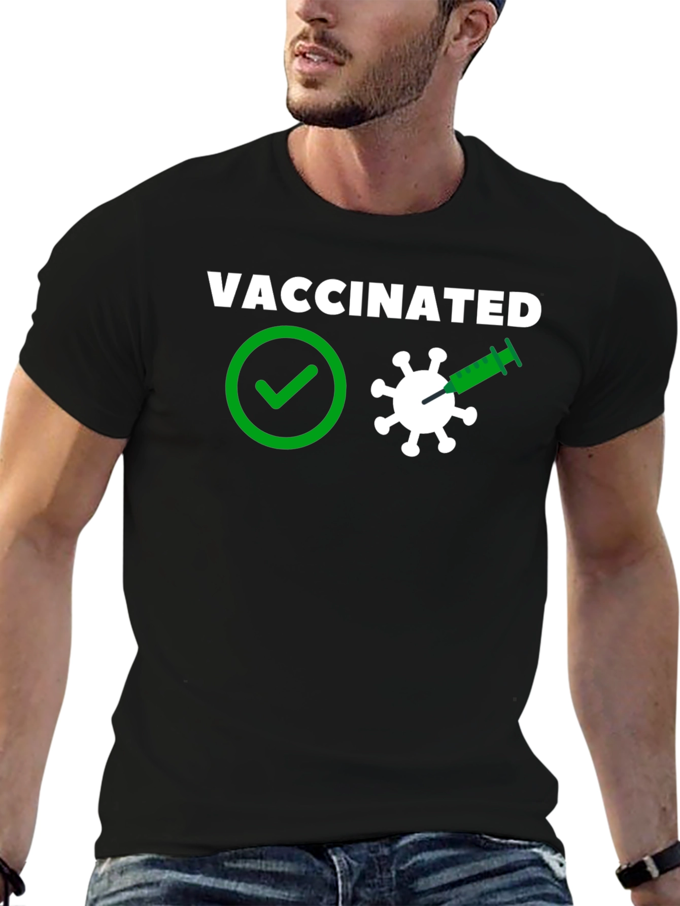 Vaccinated T-Shirt: Pro-Vaccine Design