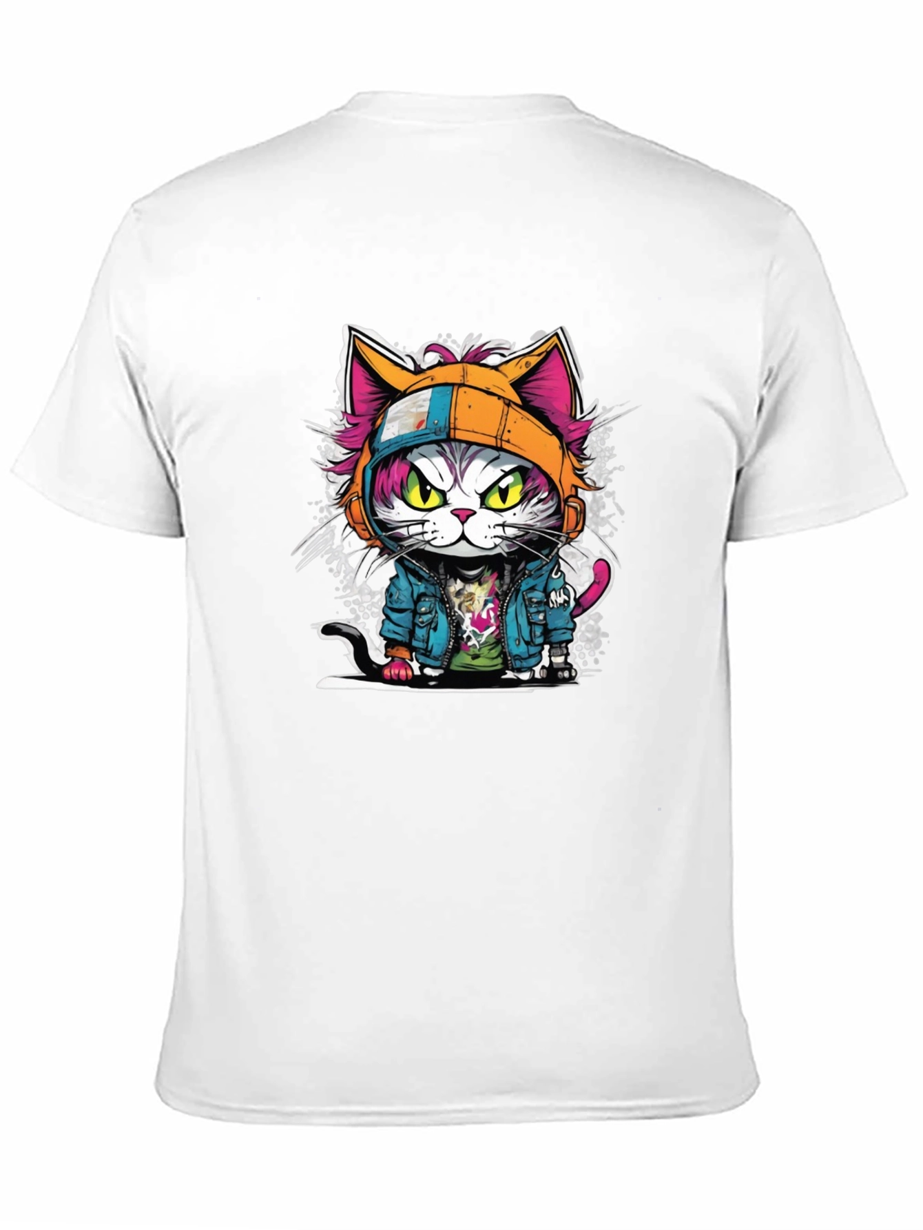 Cool Cat Graphic Tee - Urban Style