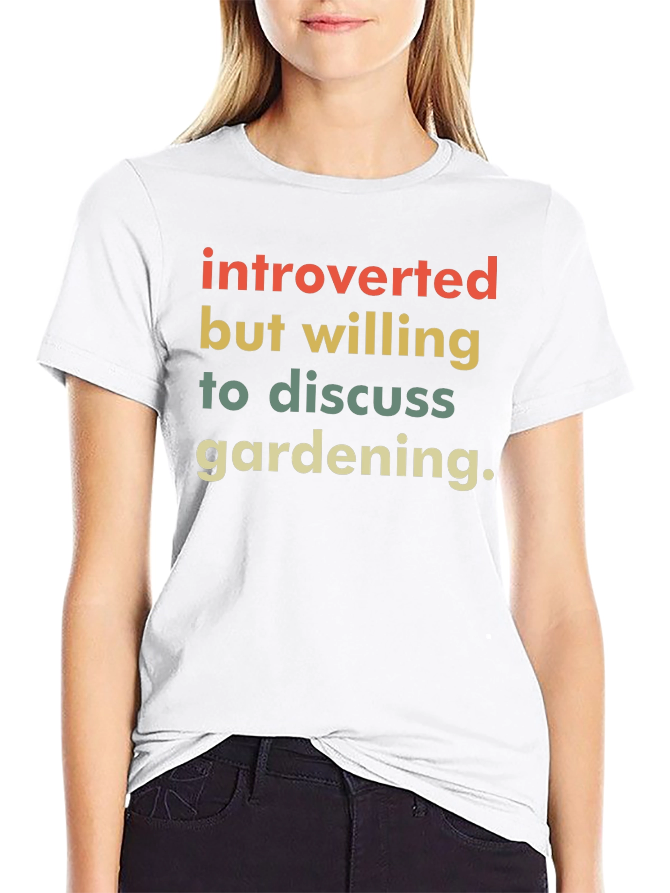 Introverted Gardener T-Shirt - Funny Gardening Tee
