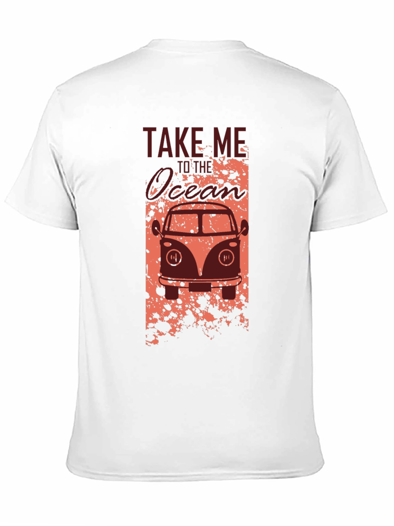 Take Me to the Ocean Black Graphic Tee
