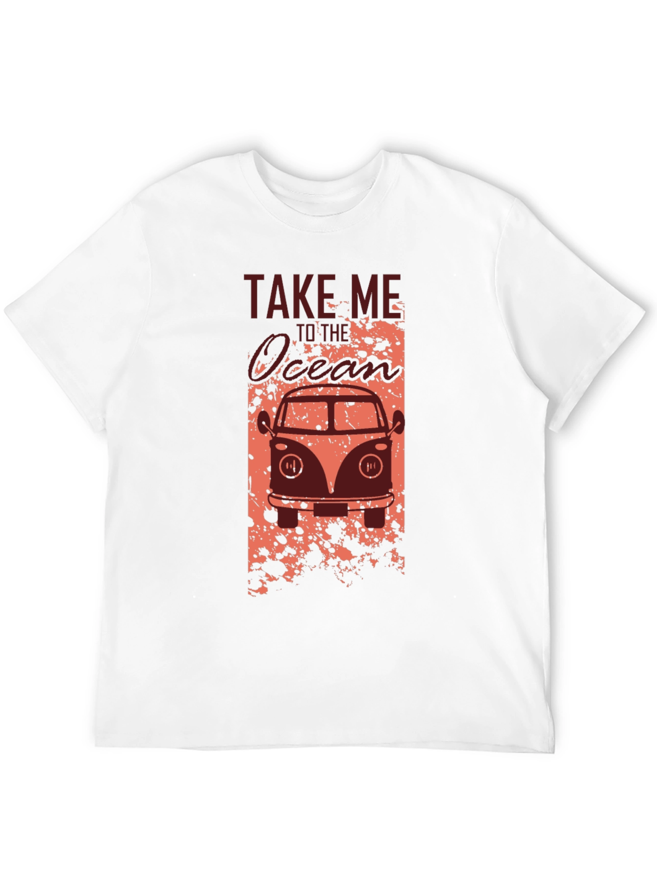 Take Me to the Ocean Black Graphic Tee