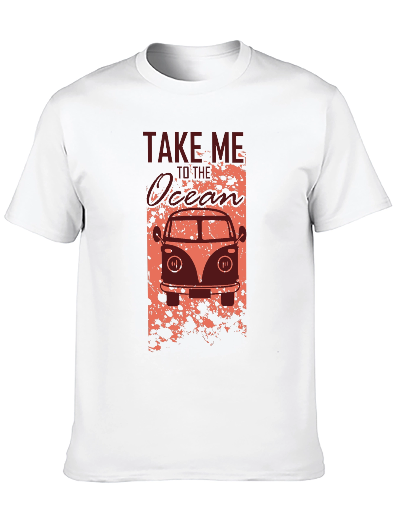 Take Me to the Ocean Black Graphic Tee