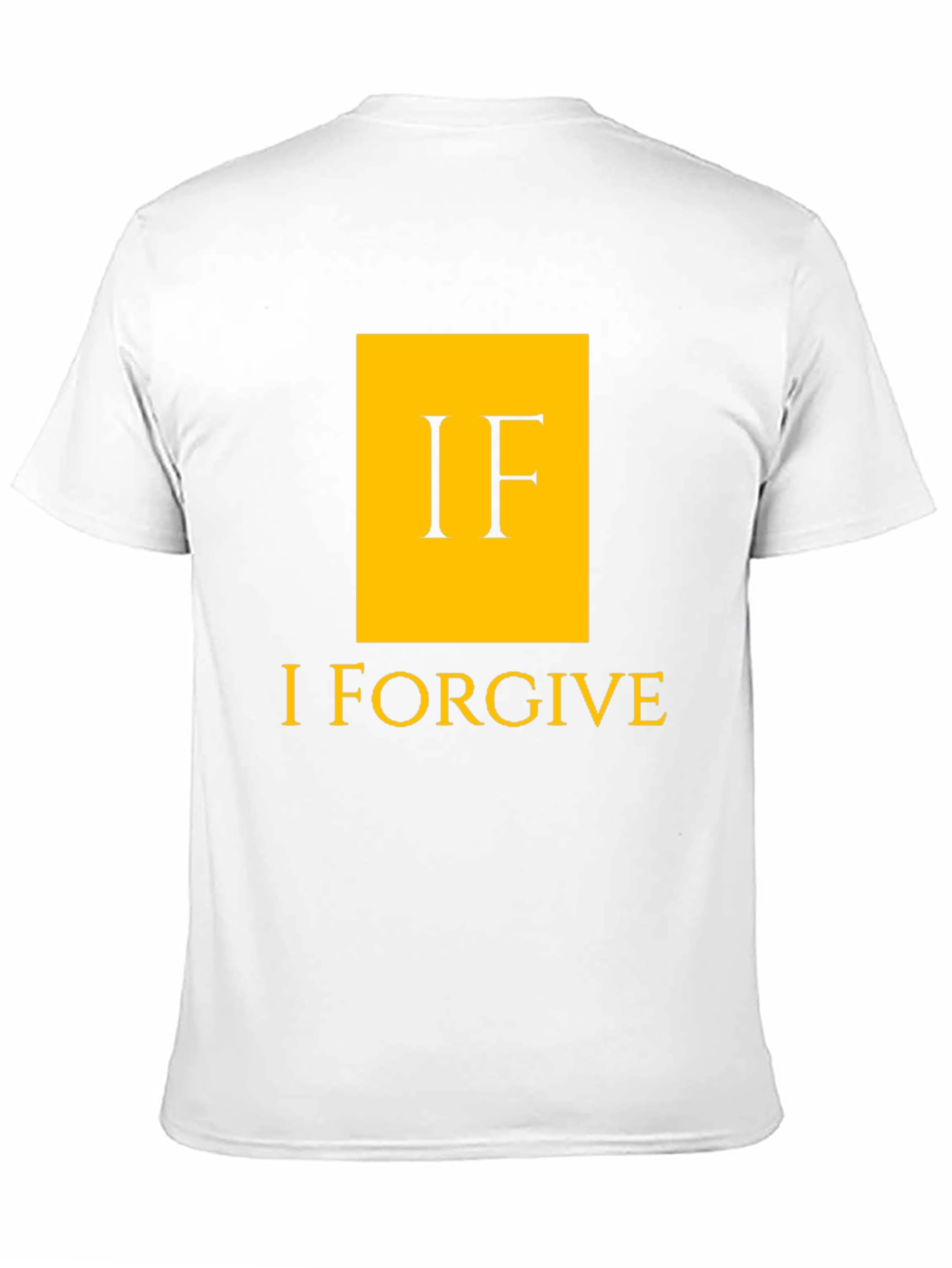 I Forgive Black T-Shirt