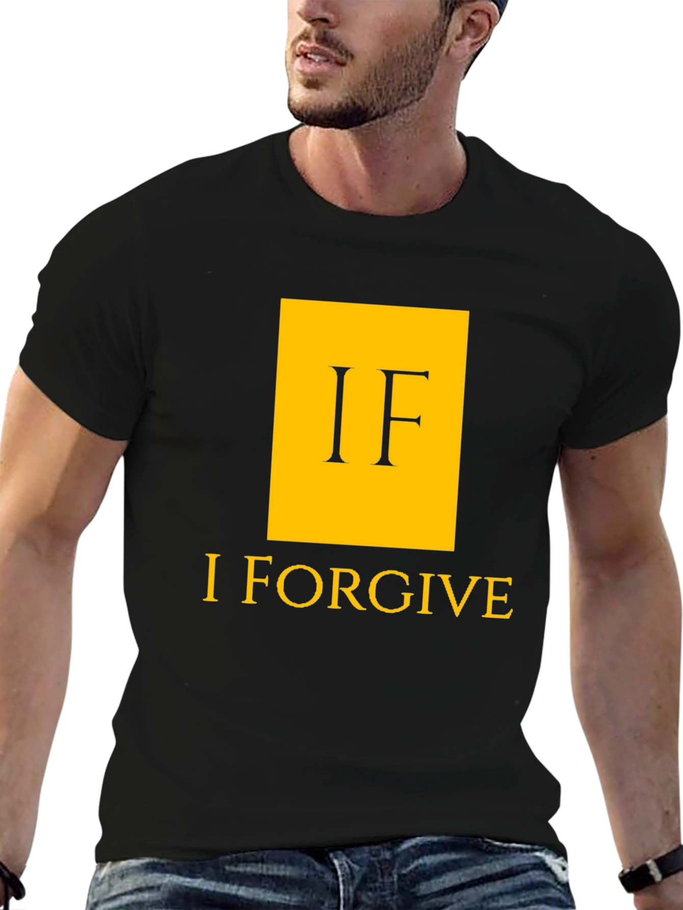I Forgive Black T-Shirt