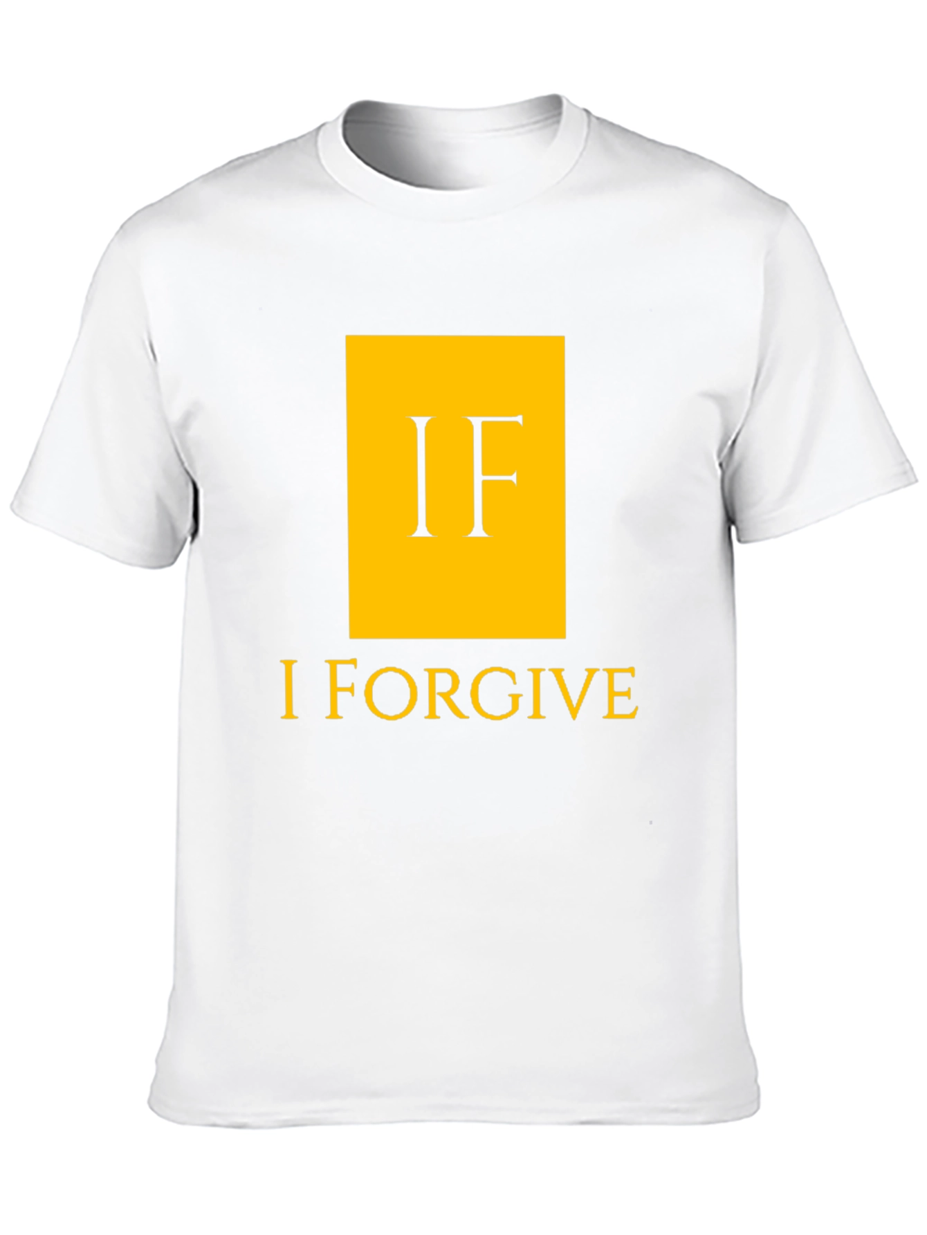 I Forgive Black T-Shirt