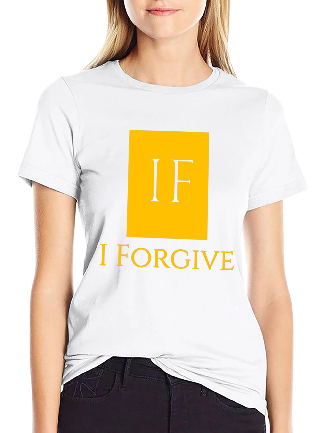 I Forgive Black T-Shirt